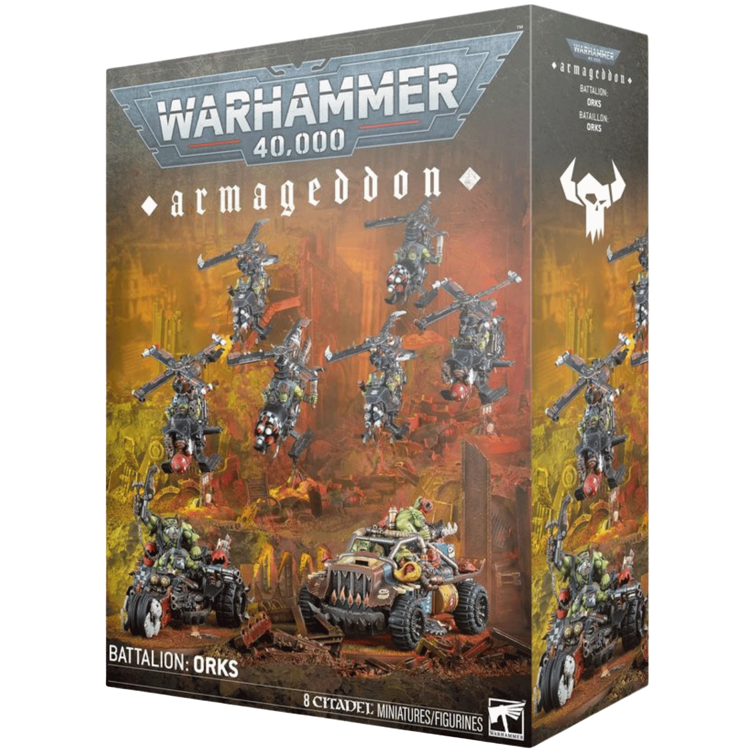 その他 Warhammer Armageddon 40K Orks Marines Warhammer 40K: Armageddon Battalion - Orks - Game Nerdz