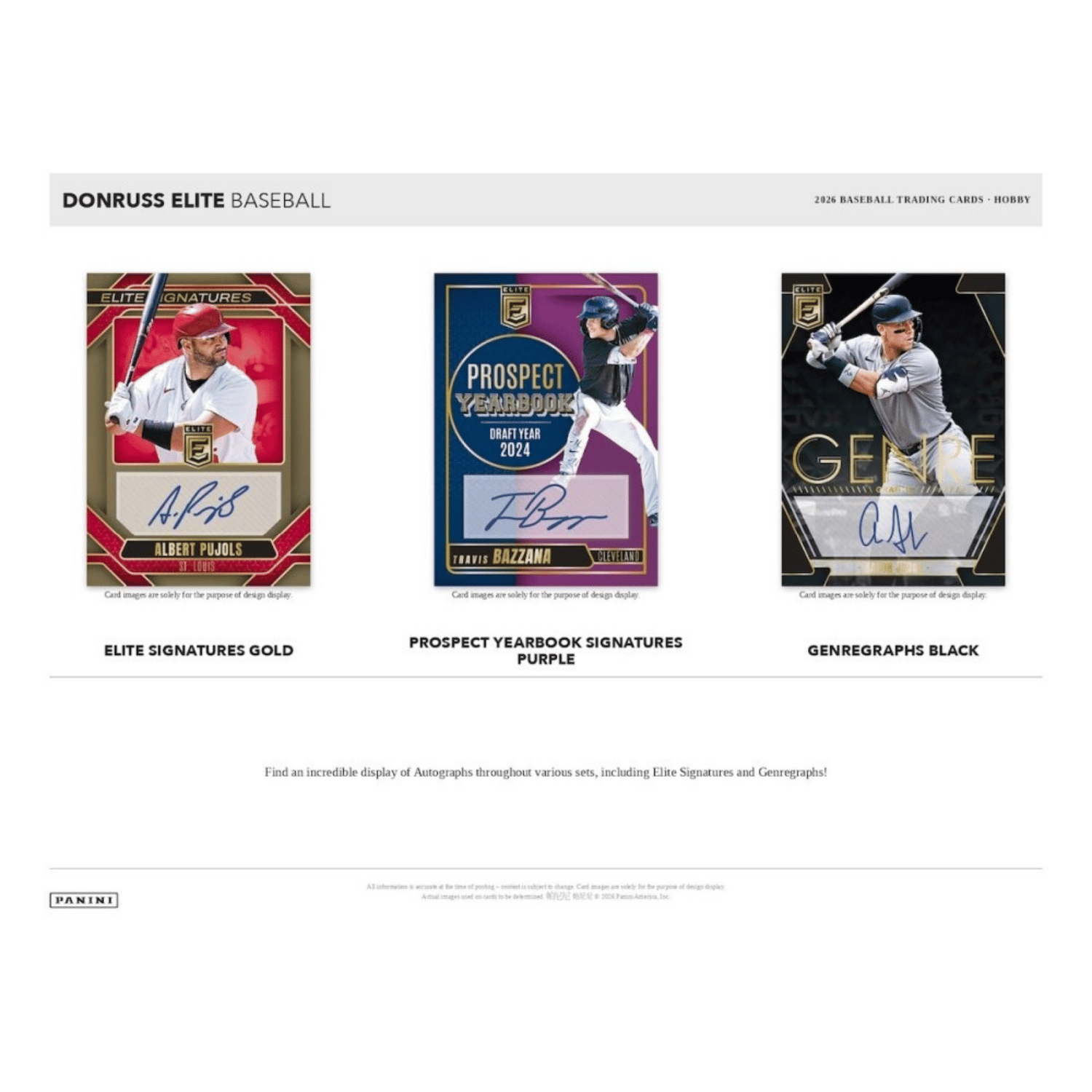 2026 Panini Donruss Elite Baseball Hobby Box - Game Nerdz