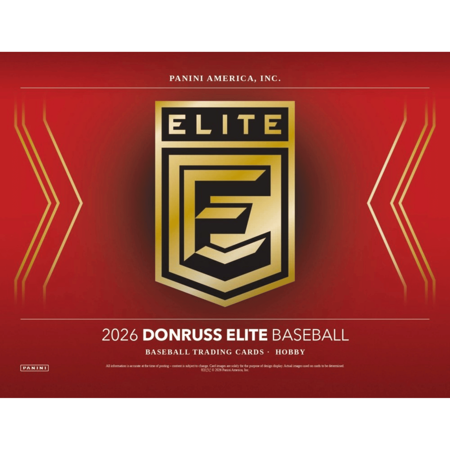 2026 Panini Donruss Elite Baseball Hobby Box - Game Nerdz