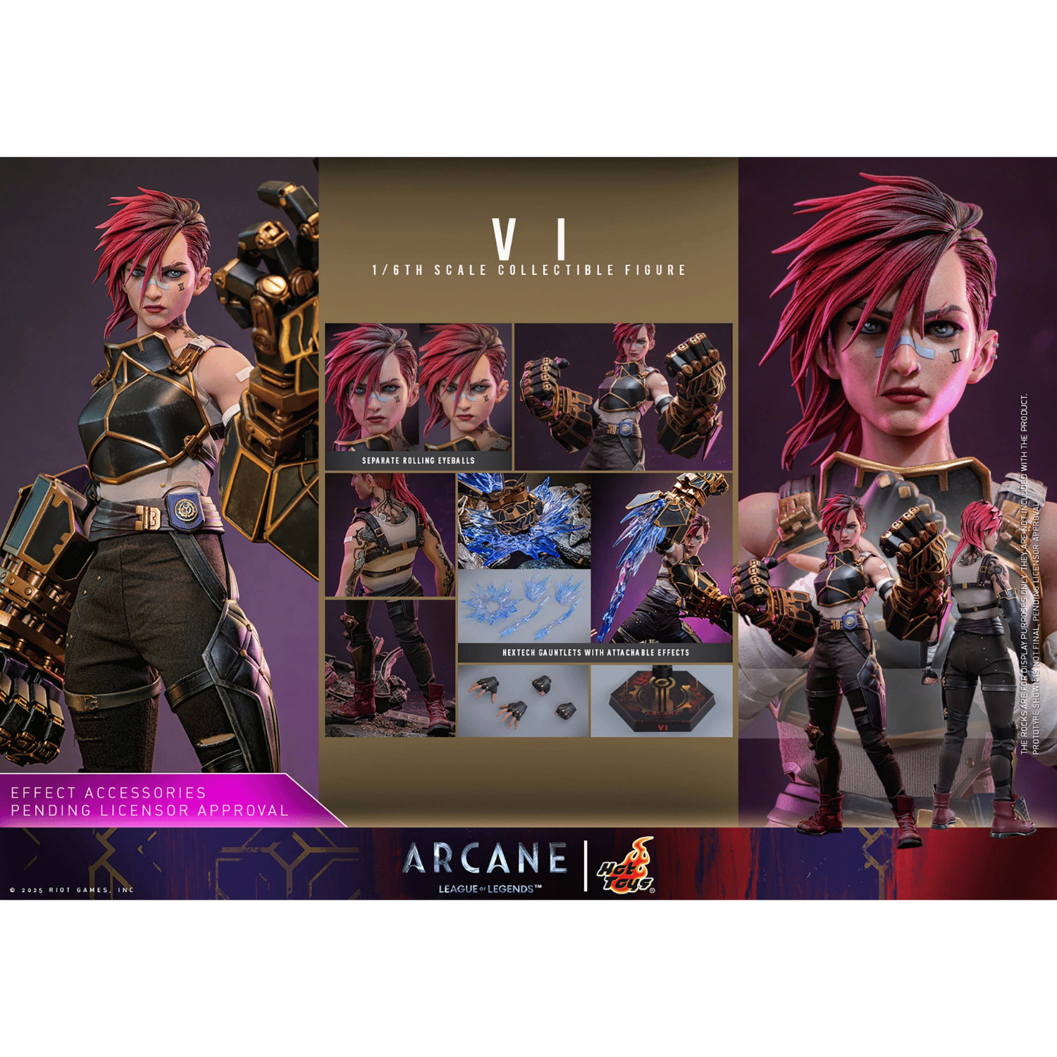Arcane: League of Legends: Vi TMS138 - 1/6th Scale Collectible