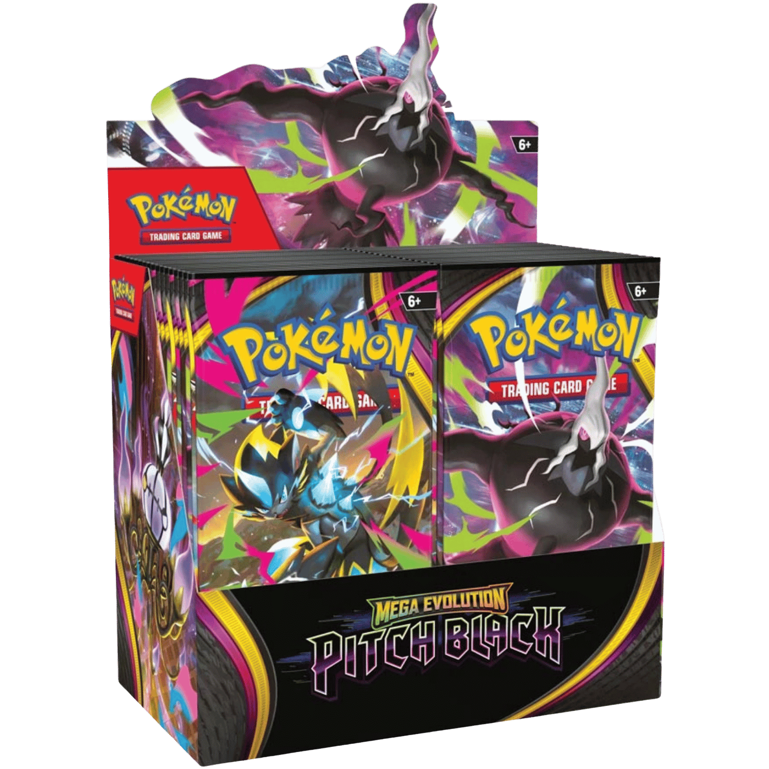 mega evolution booster box pre order Pokemon Pitch Black including Mega Pyroar ex and Mega Dragalge ex  ] -  :