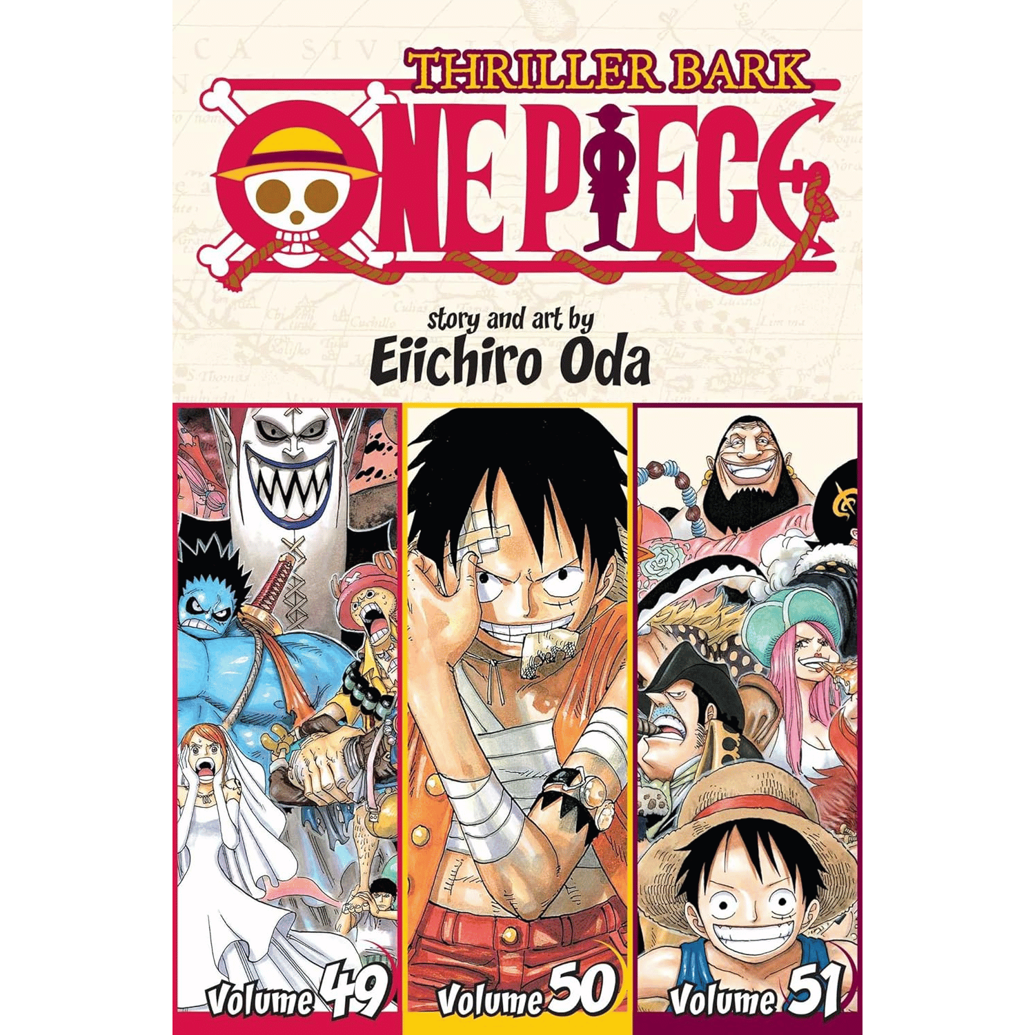 Shonen Jump Manga: One Piece - Omnibus Edition Vol. 17 (49-50-51