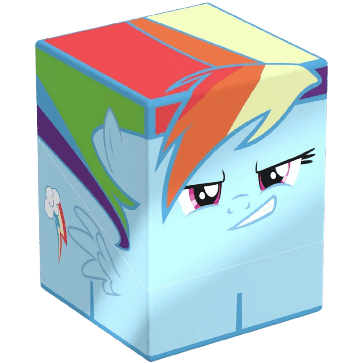 Ultimate Guard: Squaroes - My Little Pony - Friendship is Magic "Rainbow Dash" MLP004 - Deck Case 100+ - Game Nerdz Ultimate Guard: Squaroes - My Little Pony - Friendship is Magic "Rainbow Dash" MLP004 - Deck Case 100+ - Game Nerdz