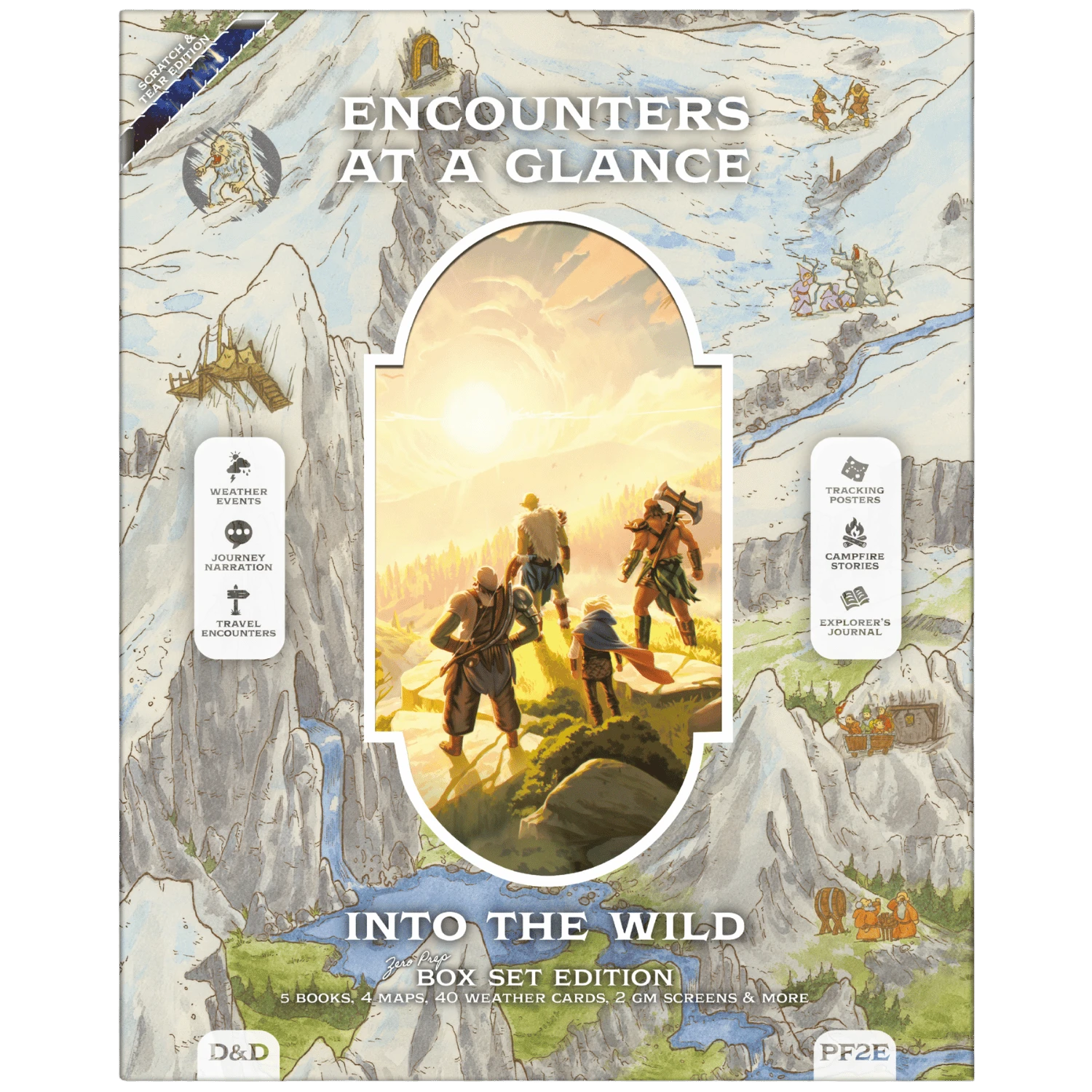 Encounters at a Glance: Into the Wild - Box Set Edition (Scratch