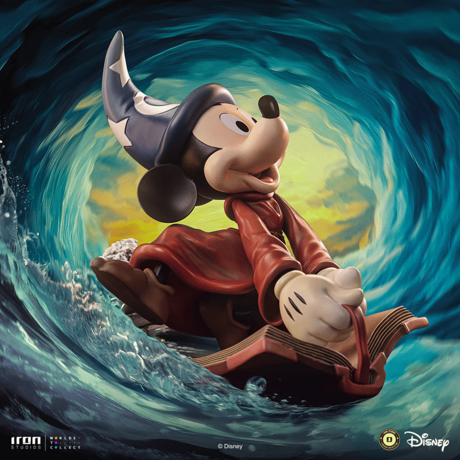 Disney Fantasia: Sorcerer Mickey DSNEY118425-10 - Art Scale 1/10