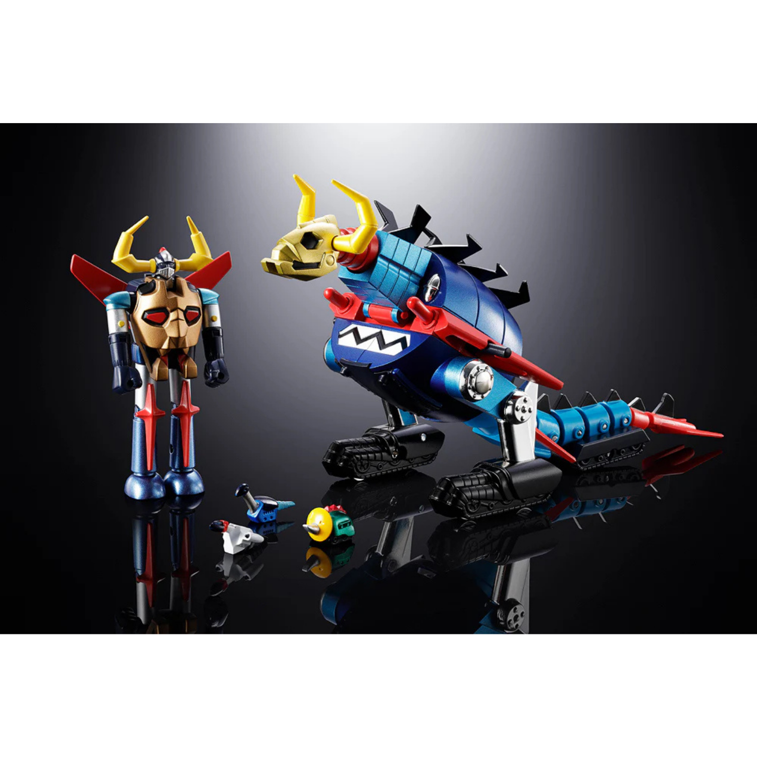 Dino Mech Gaiking: Daiku-Maryu TAMASHII NATIONS Chogokin Figures