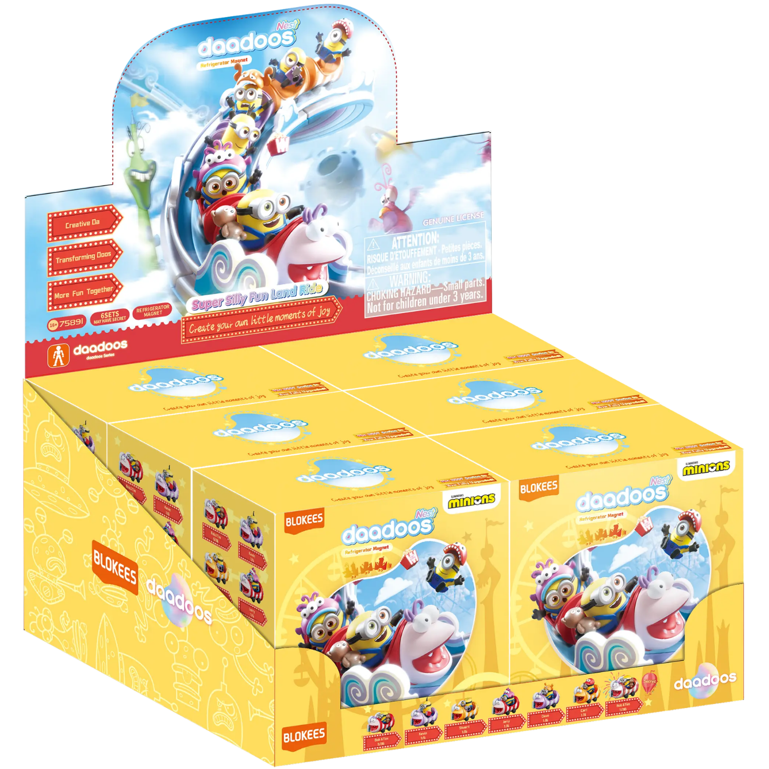 Blokees: Minions daadoos Nest Series 01 - Super Silly Fun Land
