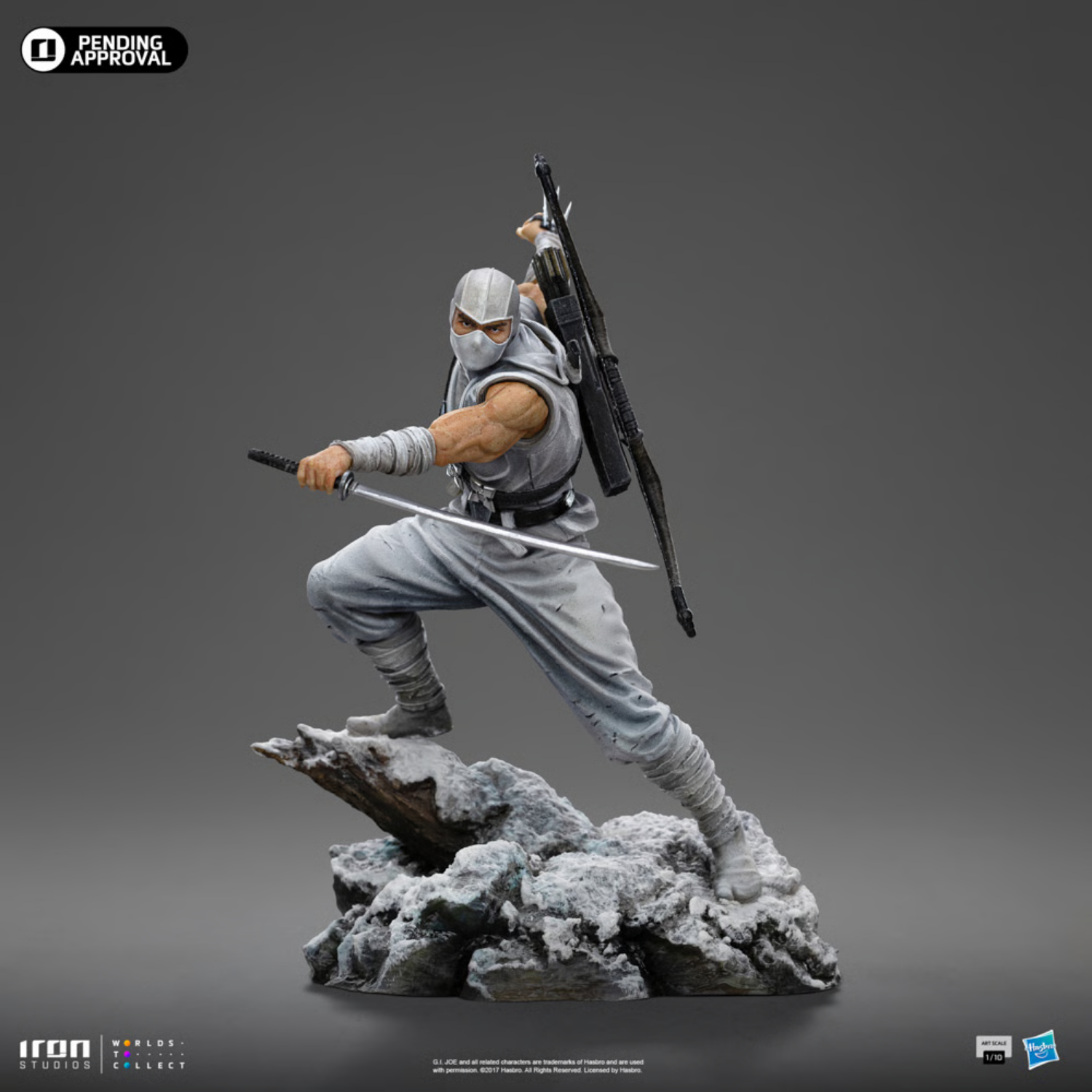 【新品】定価12万 STONE  SHADOW PROJECT ジレ G.I. Joe: Storm Shadow HASBR118625-10 - Art Scale 1/10 Statue