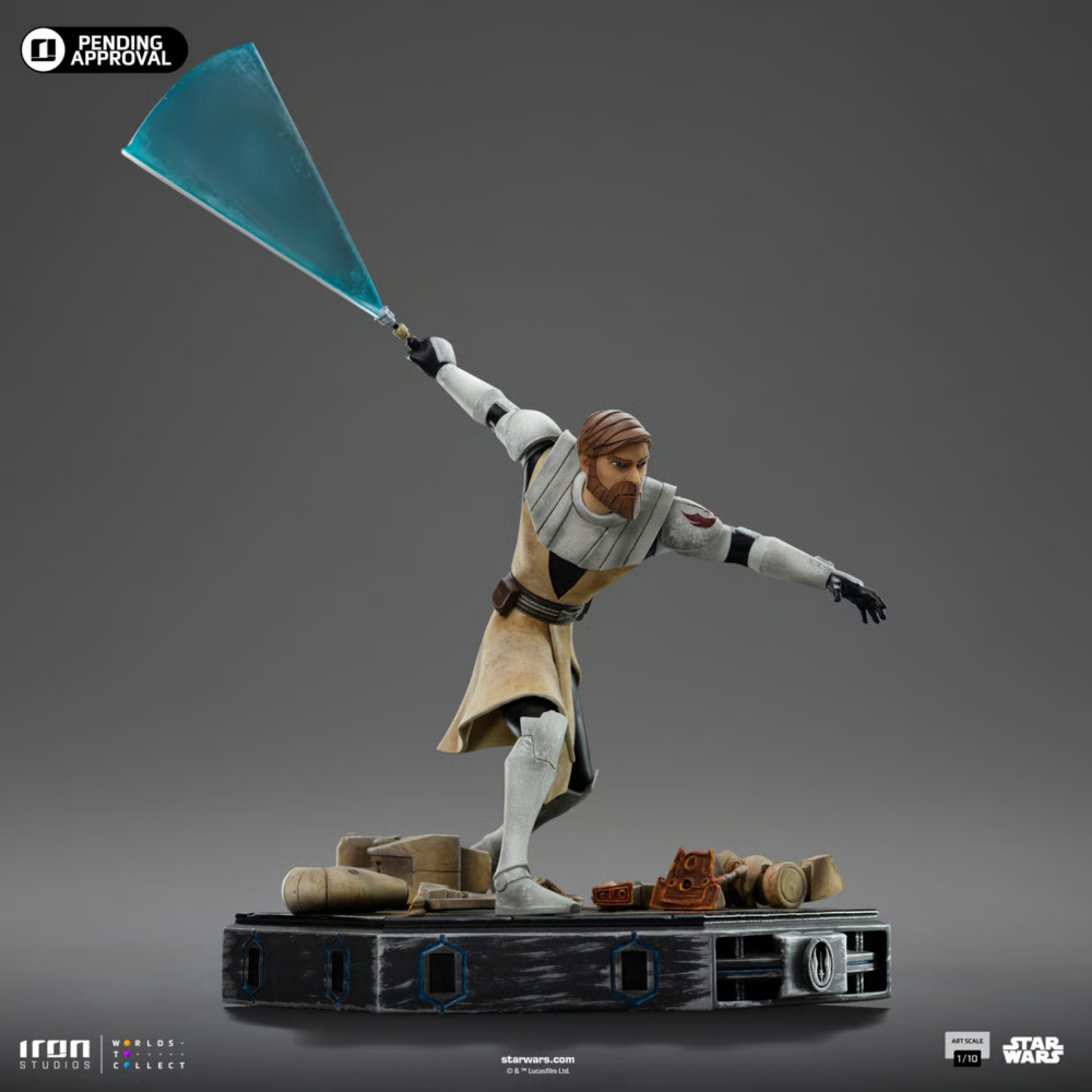 Star Wars: The Clone Wars: Obi-Wan Kenobi LUCSWR203125-10 - Art