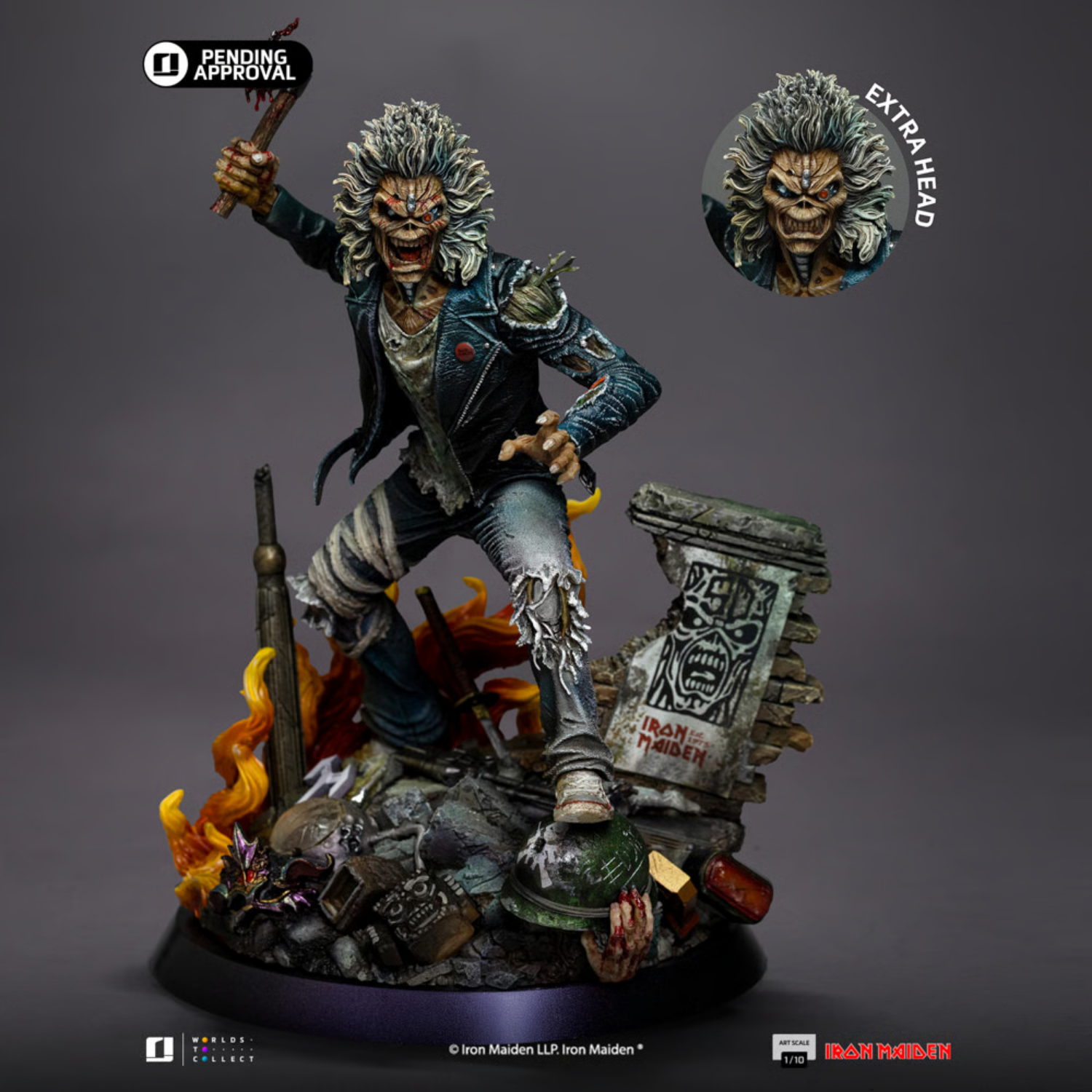 Iron Maiden: Eddie (50th Anniversary) IRONMD124925-10 - Art Scale