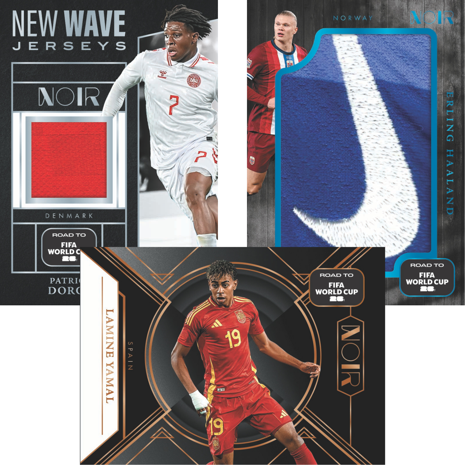 2025/26 Panini Noir Road to FIFA World Cup Soccer Hobby Box - Game 