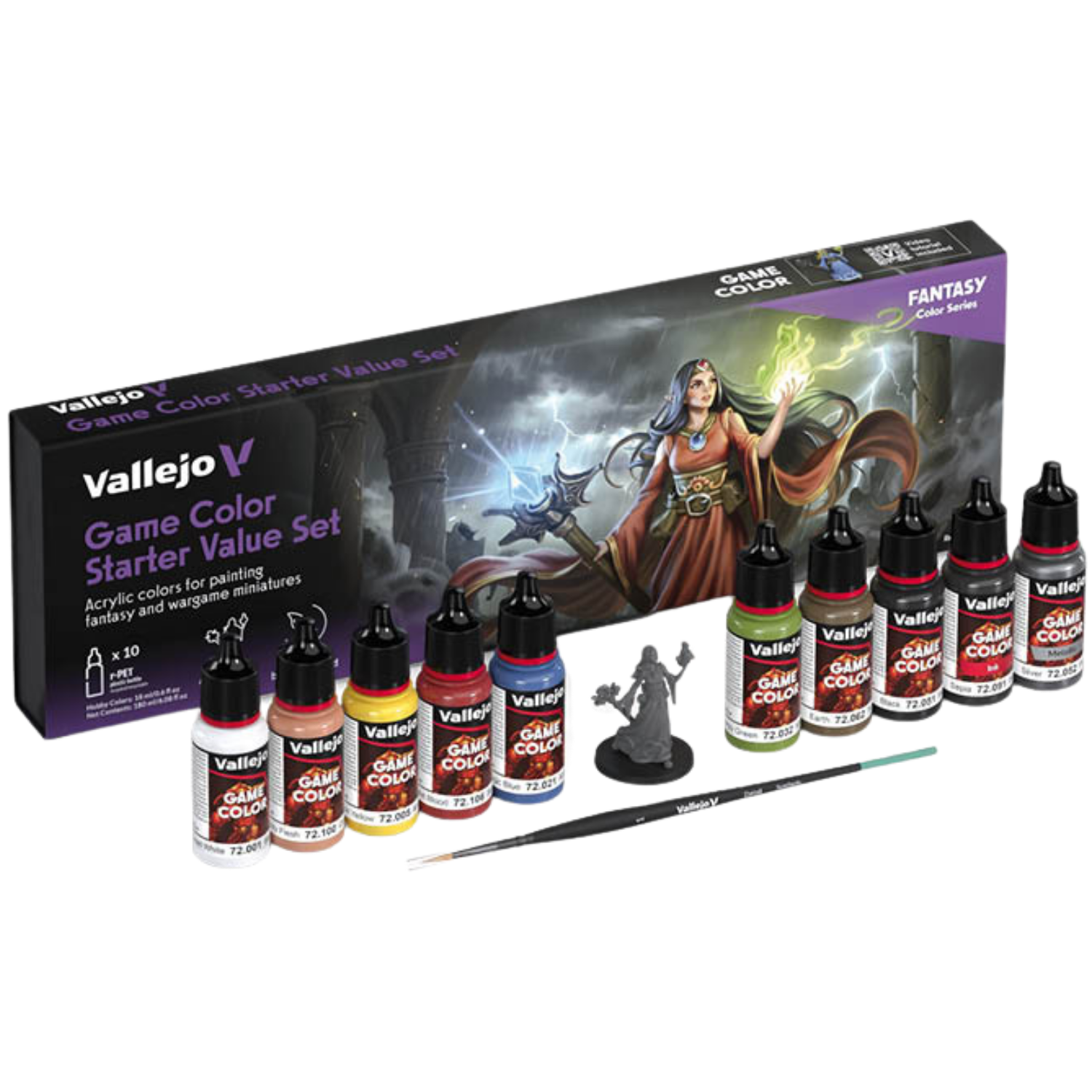Acrylicos Vallejo: Game Color Starter Value Set - Fantasy Color