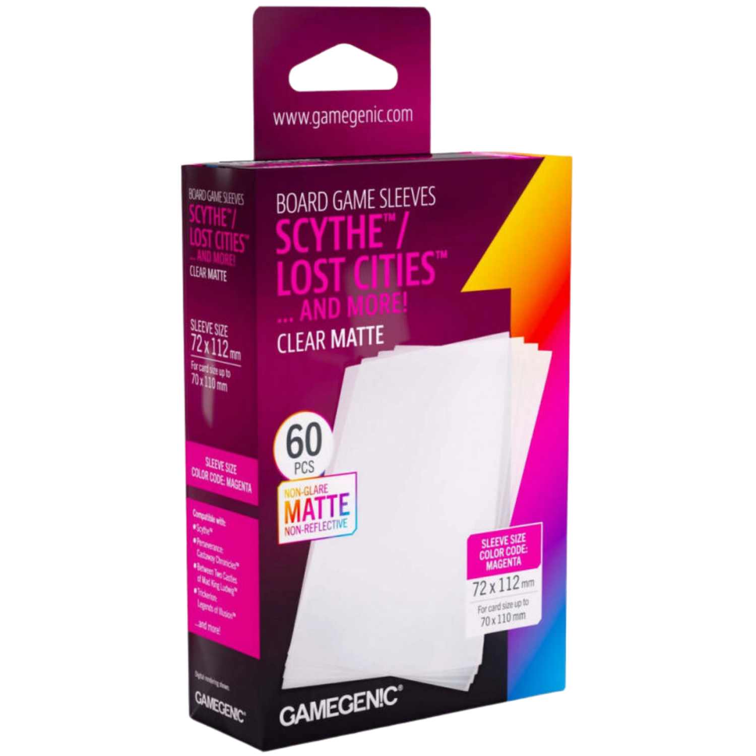 lost cities card sleeves Ryker main image 0