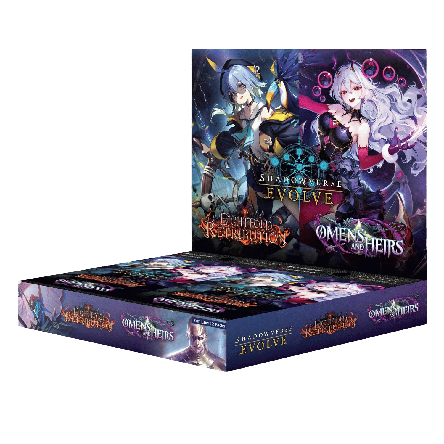 【未開封】シャドウバース　DAWNBREAK NIGHTEDGE 25パック Shadowverse Evolve TCG: Eightfold Retribution & Omens and Heirs