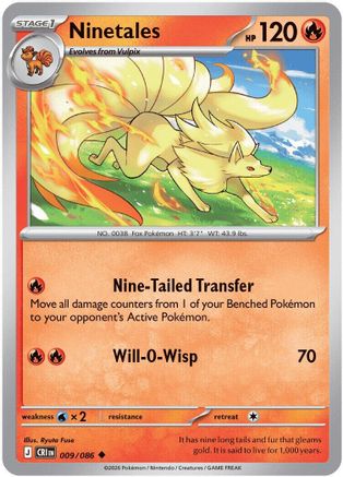 Ninetales 9 - ME04 Chaos Rising - Game Nerdz
