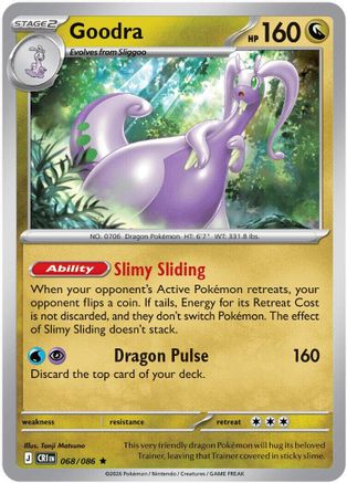 Goodra 68 - ME04 Chaos Rising Holofoil - Game Nerdz Goodra 68 - ME04 Chaos Rising Holofoil - Game Nerdz