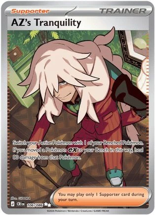AZ's Tranquility - 106 - ME04 Chaos Rising Holofoil - Game Nerdz
