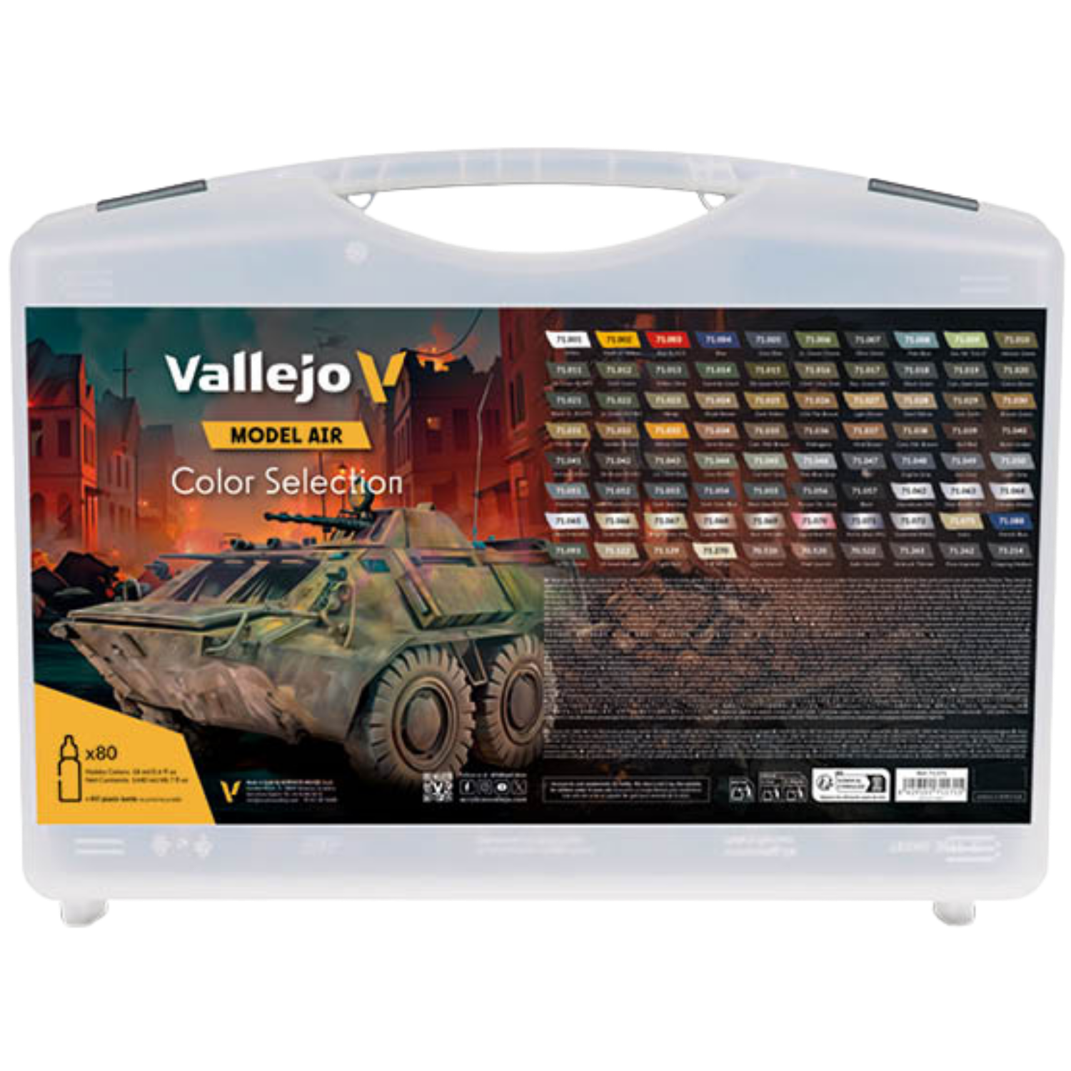 Acrylicos Vallejo: Model Air - Color Selection 18ml (80ct) - Game