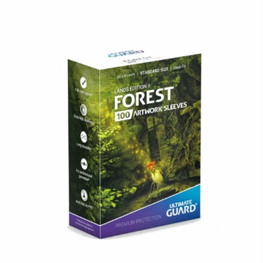 Ultimate Guard: Lands Edition II 'Forest' - Card Sleeves (100ct) - Game  Nerdz