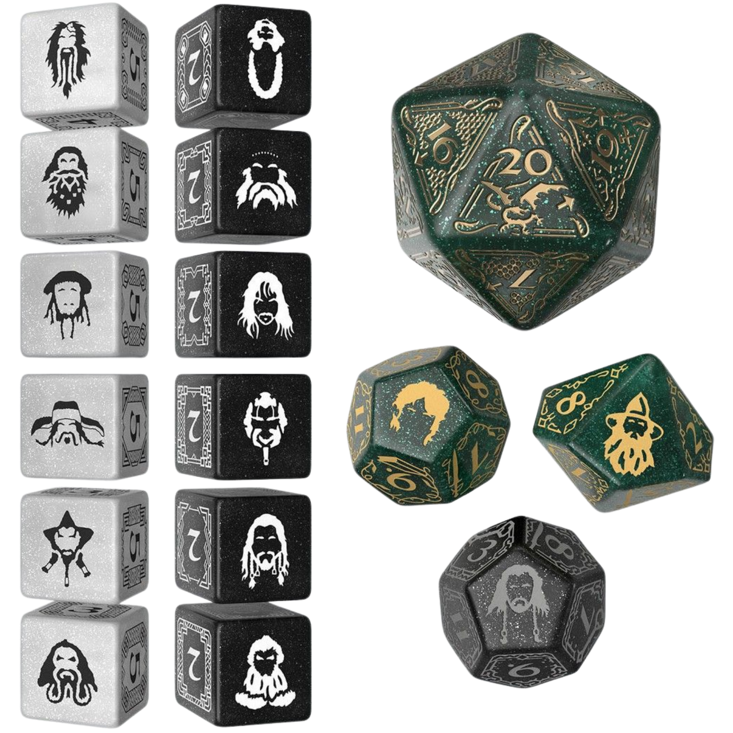 The Hobbit TCG: Verdant Grove - Dice Set - Game Nerdz