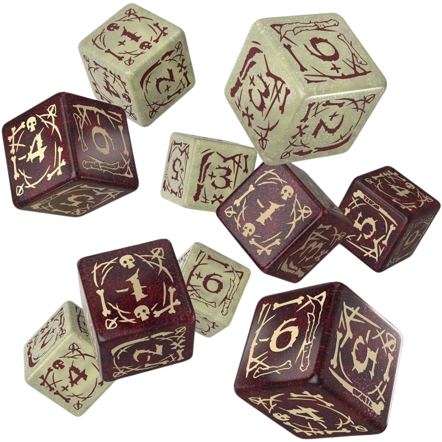 The Hobbit TCG: Goblins - D6 Dice Set (10ct) - Game Nerdz