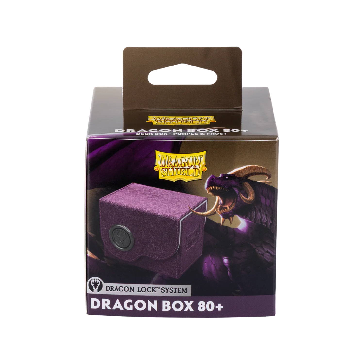 Dragon Shield: Dragon Box - 80+ Deck Box - Purple & Frost