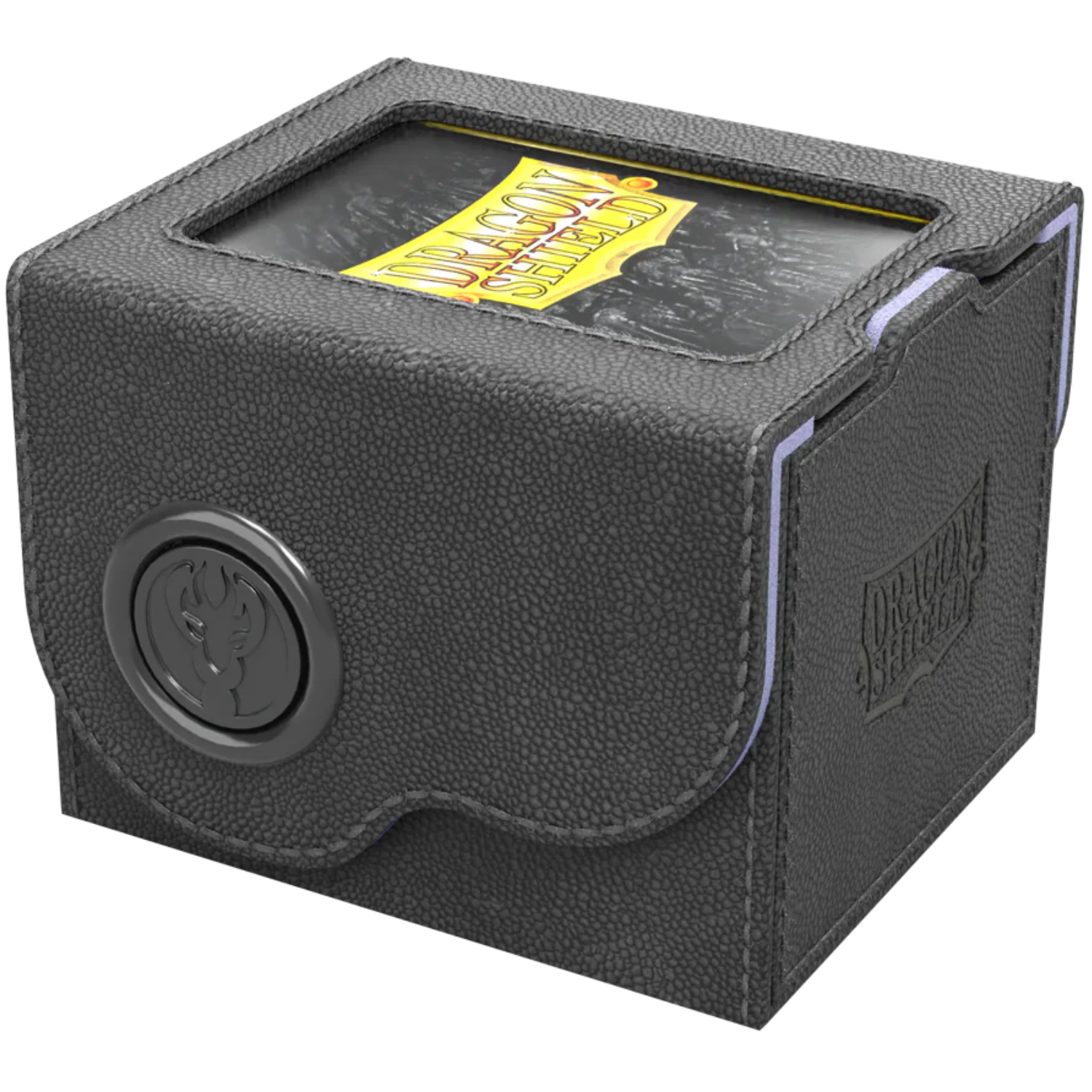 Dragon Shield: Dragon Box - 100+ Deck Box - Black & Lilac