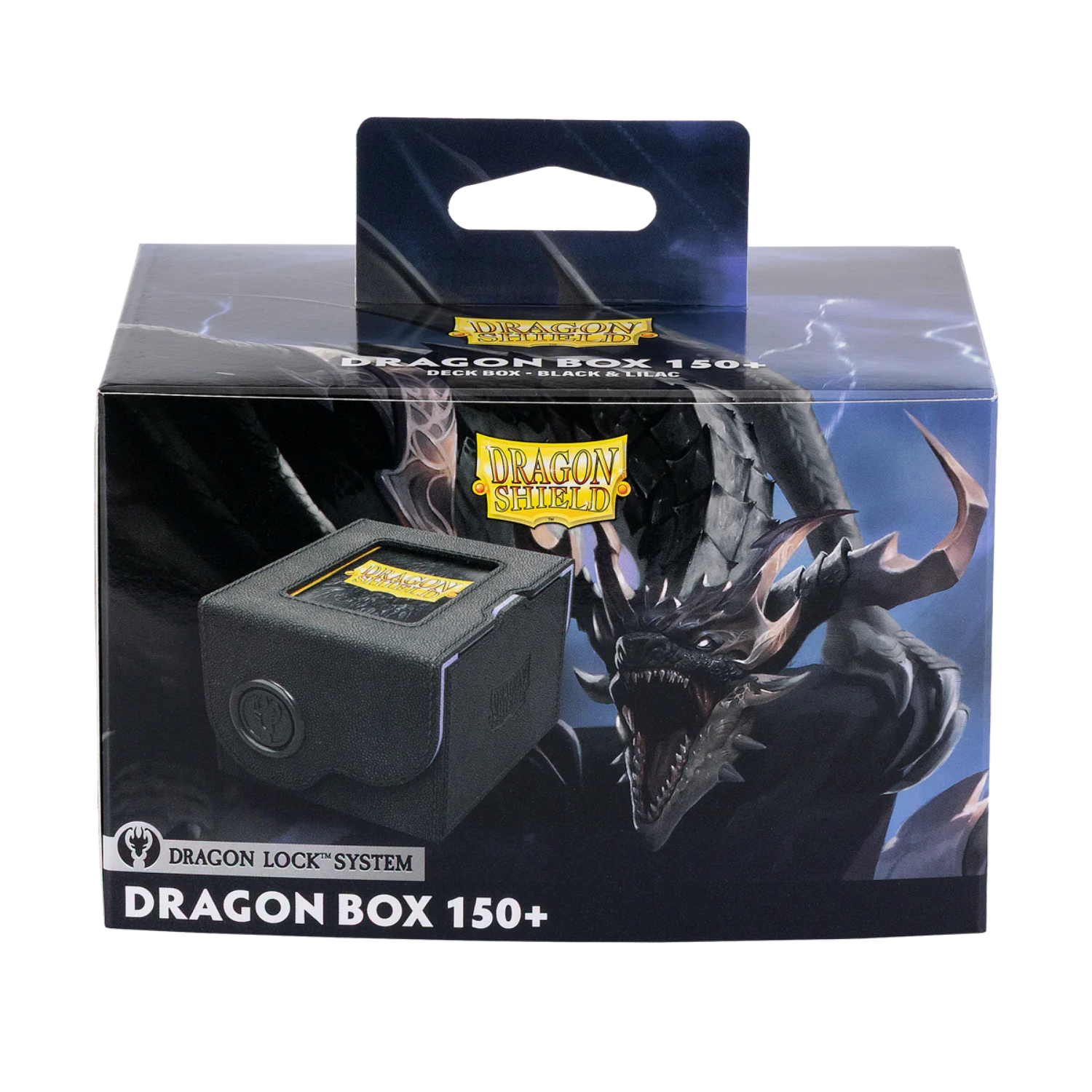 Dragon Shield: Dragon Box - 150+ Deck Box - Black & Lilac