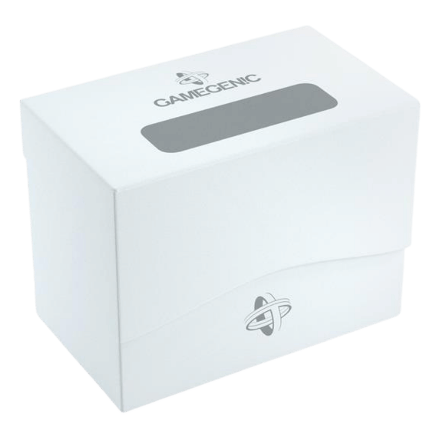 グランドアーカイブ  white Mini Deck Box Gamegenic Deck Box: White - Side Holder 80+ - Game Nerdz