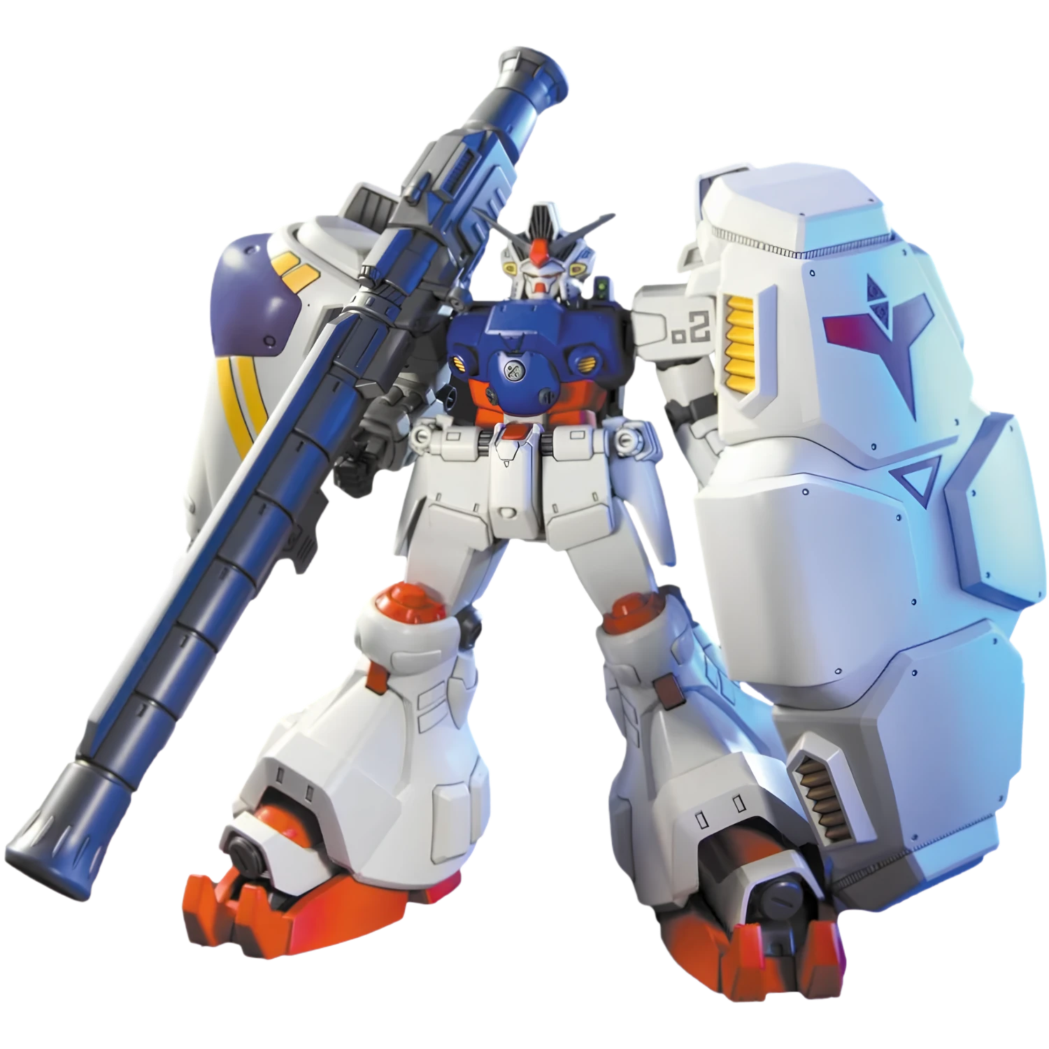 1/38 ガンダム GP02A バストモデル LED発光ギミック付き Mobile Suit Gundam 0083 Stardust Memory: HGUC 066 Gundam GP02