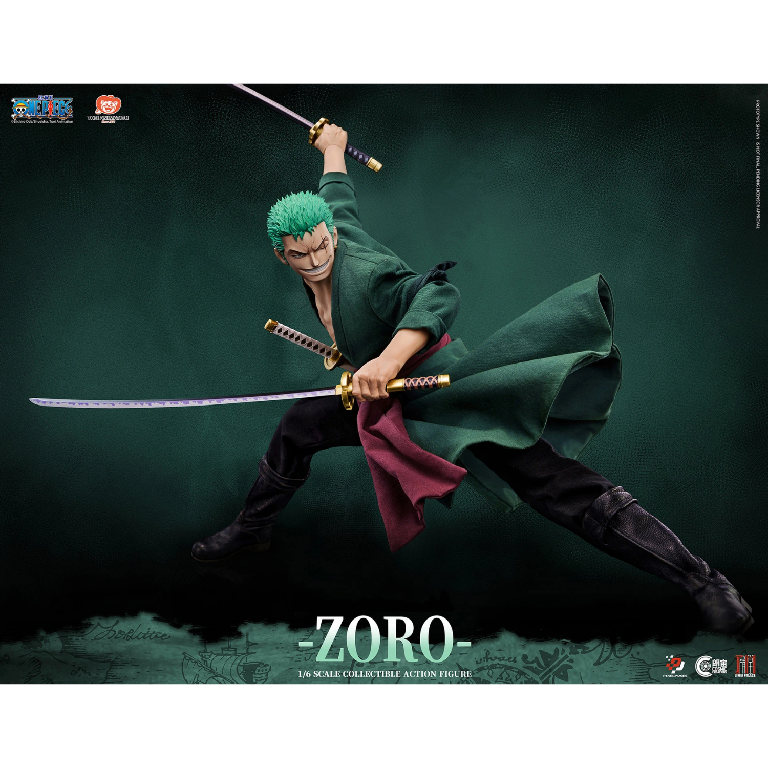 One Piece: Roronoa Zoro - 1/6th Scale Action Figure (Standard