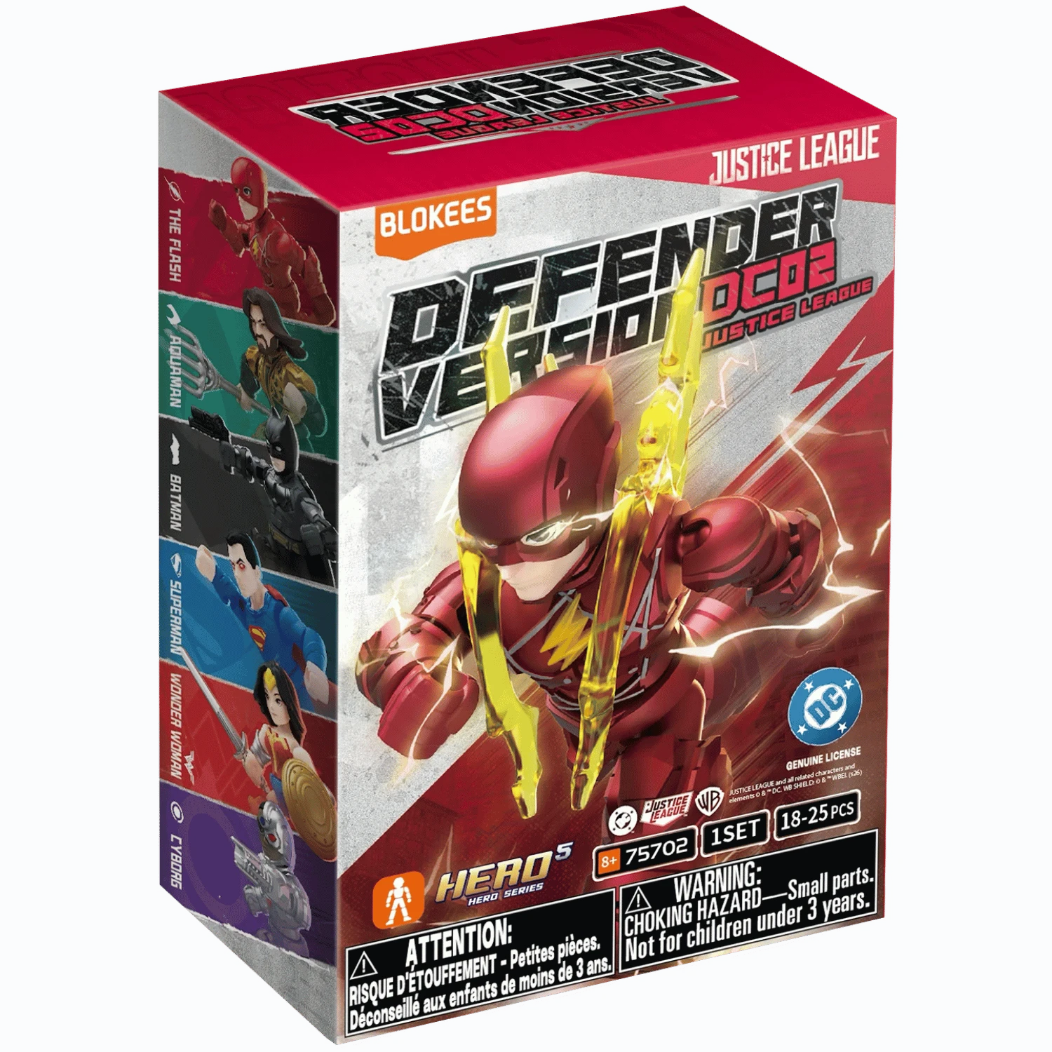 Blokees: DC Justice League - Defender Version 02 - Blind Box