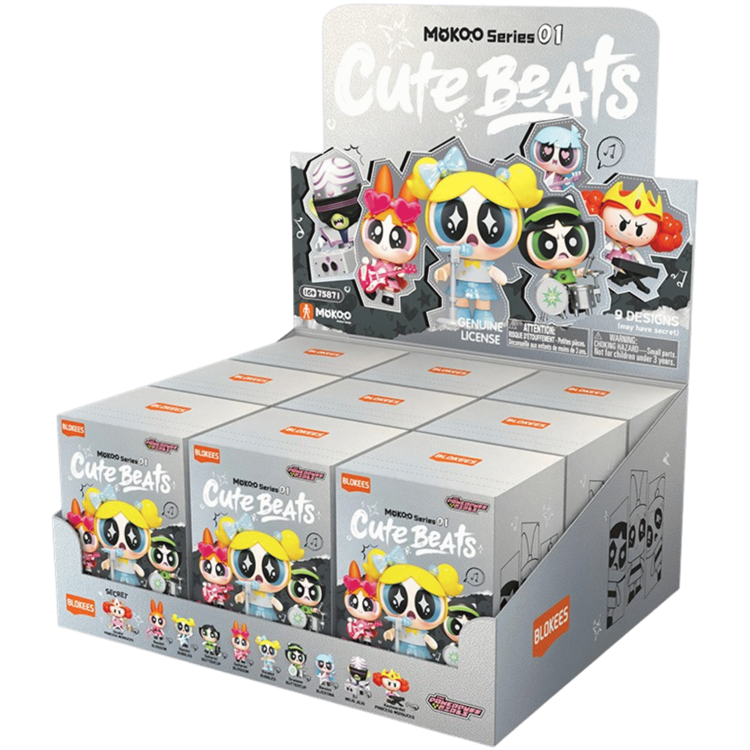 Blokees: The Powerpuff Girls Mokoo Series 01 - Cute Beats