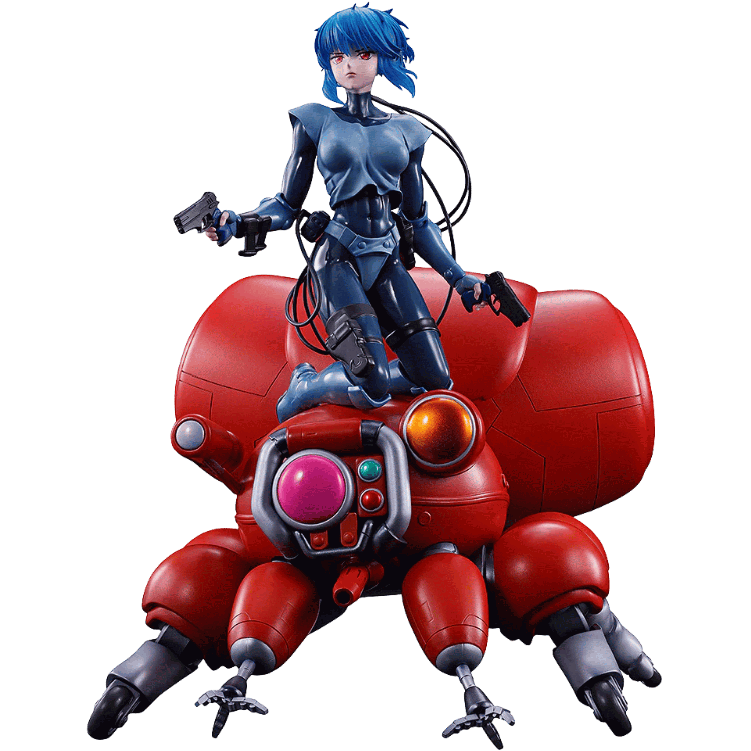 Ghost in the Shell Motoko Kusanagi & Fuchikoma Ichibansho figure