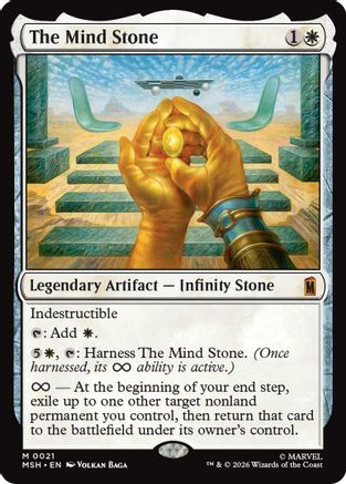 マインド・ストーン　Foil The Mind Stone (MSH-021) - Marvel Super Heroes Foil - Game Nerdz