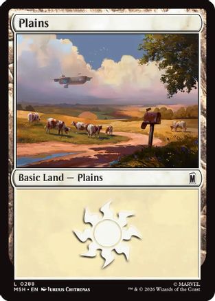 plains card mtg Magic The Gathering - (256/272) - Origins These MTG land proxies will fit smoothly inside any standard Plains 0262 Full Art Bloomburrow