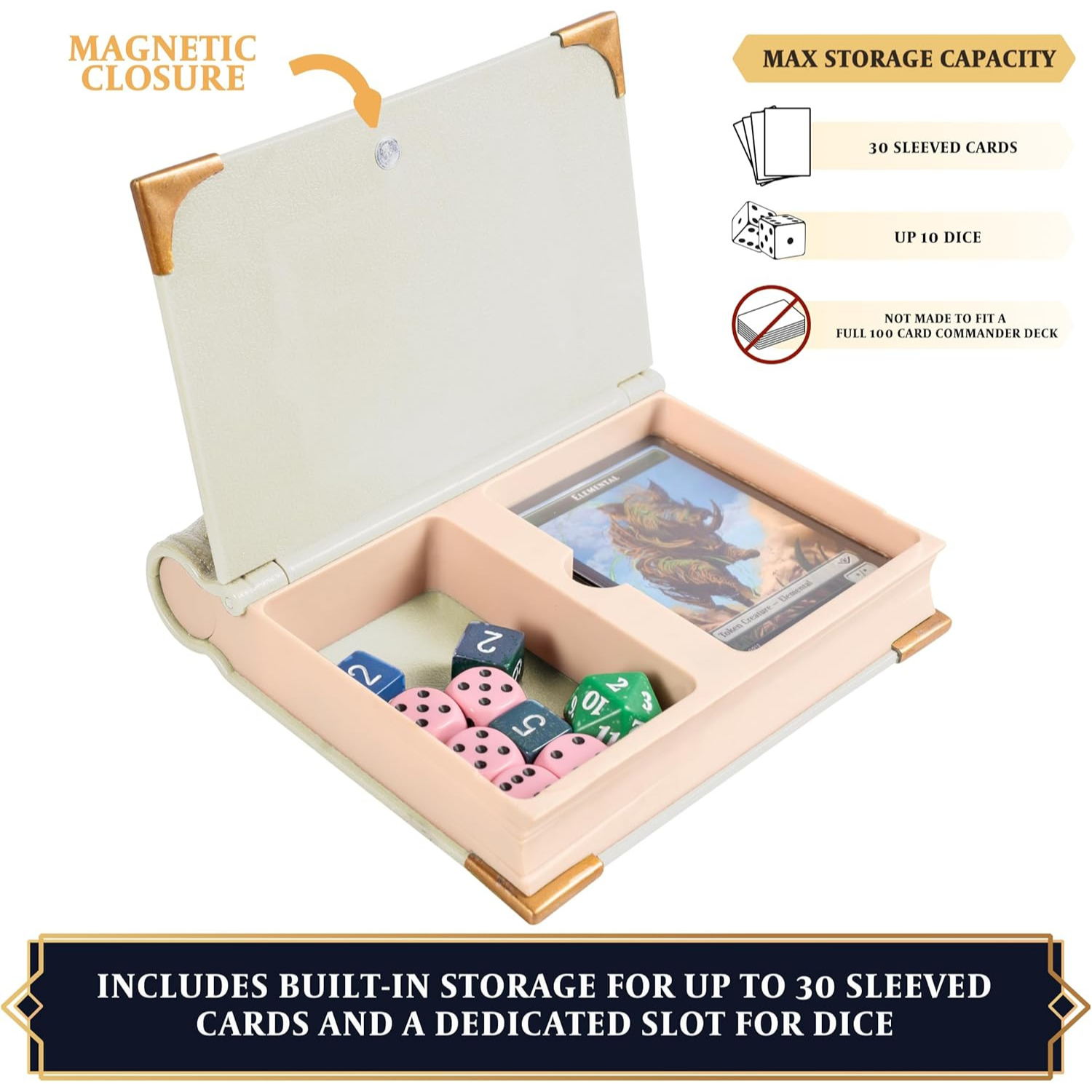 Magic: The Gathering: Commander's Codex - Command Zone Tray (White