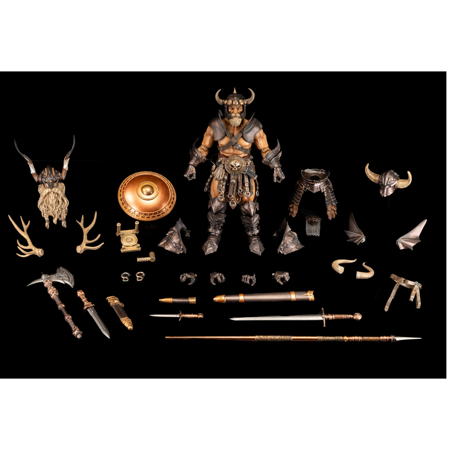 Mythic Legions: Deluxe Barbarian Builder Kit 2 - Action Figure