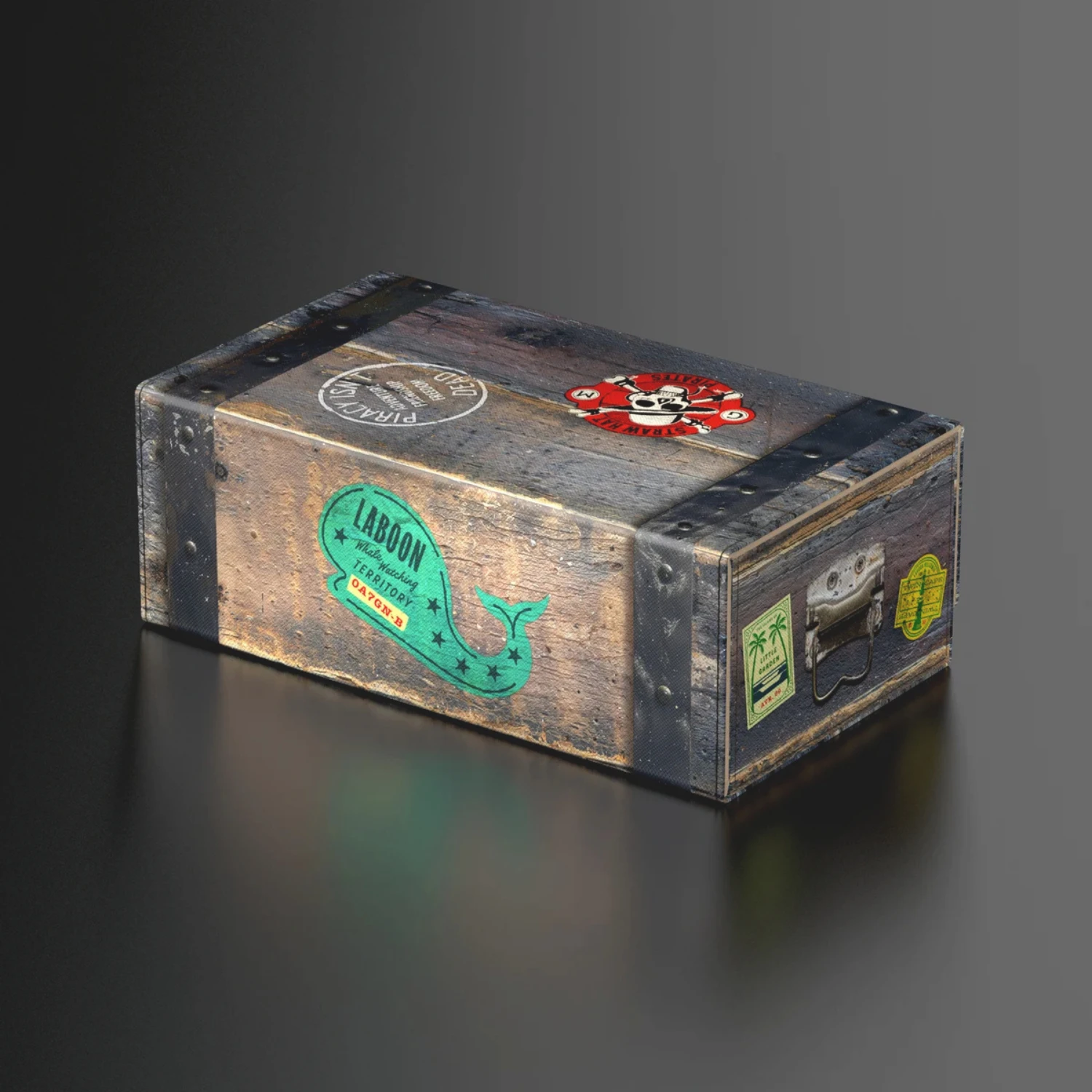 Ultimate Guard: Squaroes - One Piece (Netflix) Wooden Chest