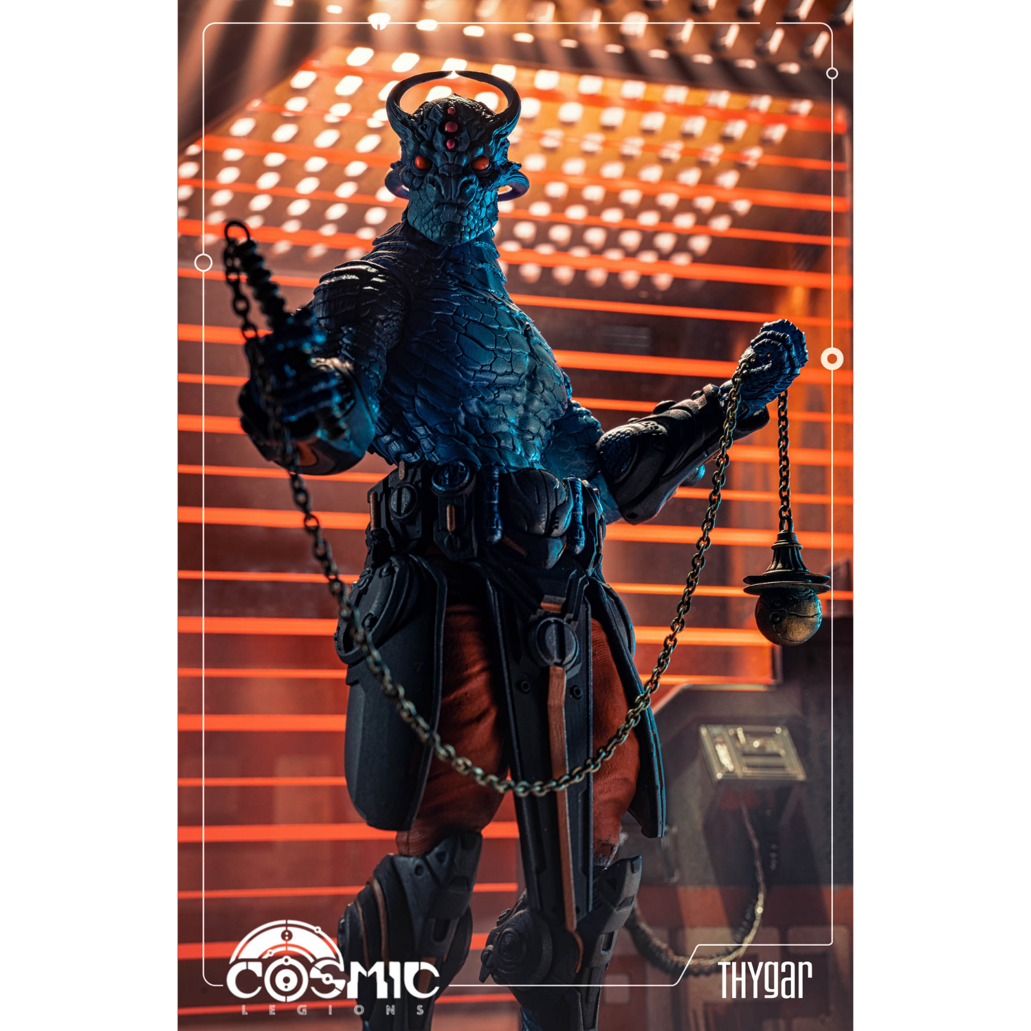 Cosmic Legions: Olek Thygar (Gravering) - Action Figure - Game Nerdz