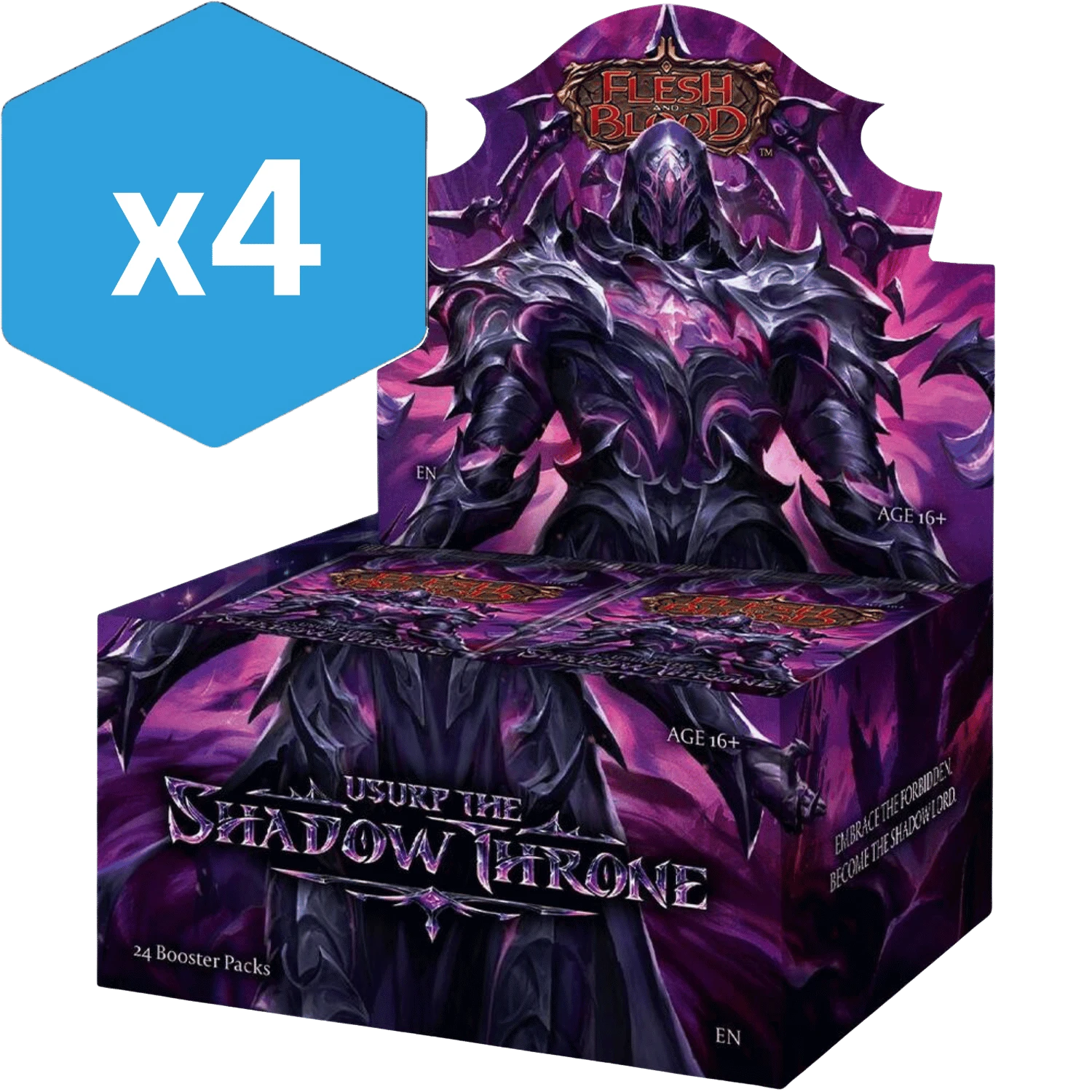Flesh & Blood TCG: Usurp the Shadow Throne - Booster Box (Sealed