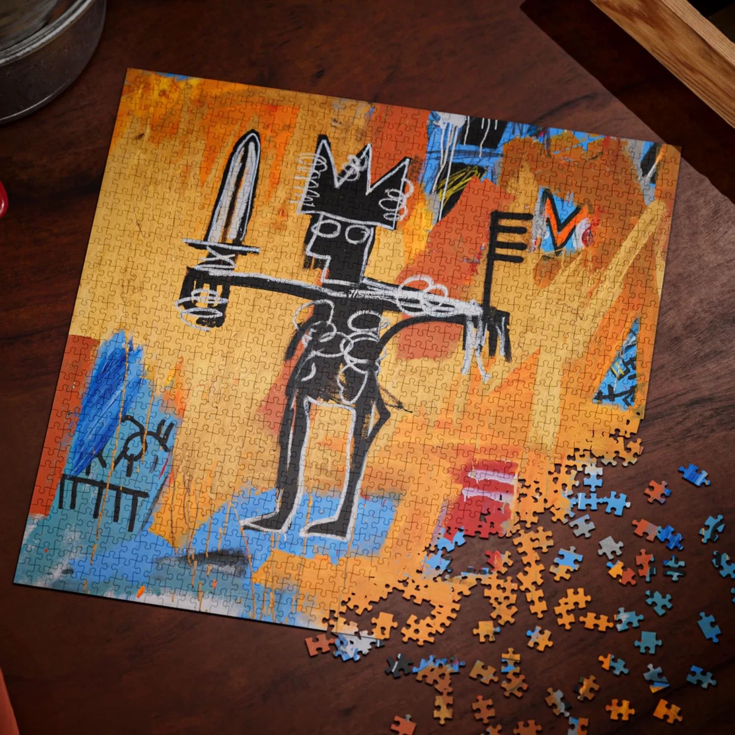 値下げ Basquiat 1000ピースパズル　バスキア Basquiat Jigsaw Puzzle (1000pcs) - Game Nerdz