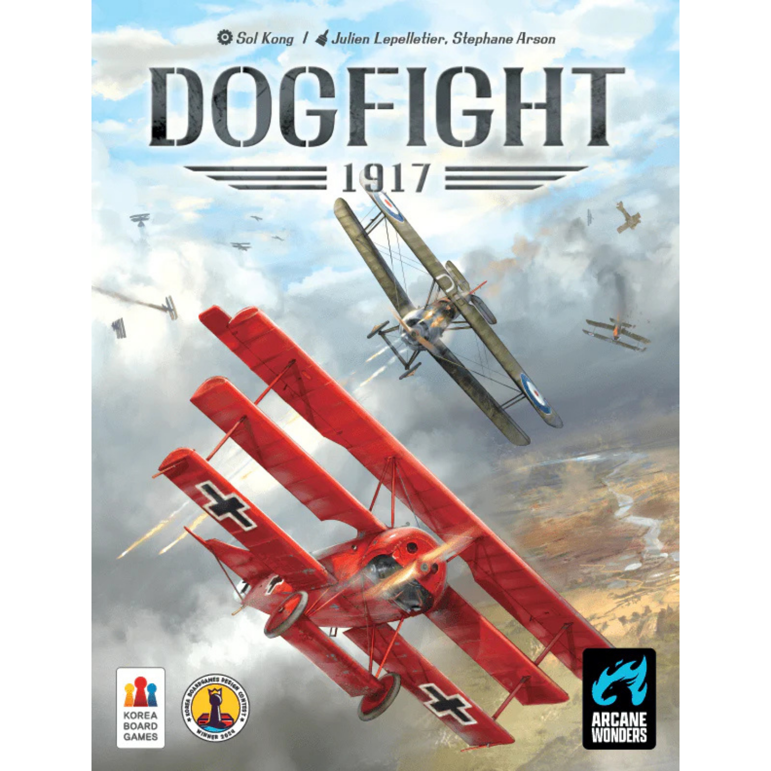 ジグソーパズル　デヴィッド・ウッツ　FLIGHTS OF FANCY 未開封 Dogfight 1917 (PREORDER) - Game Nerdz