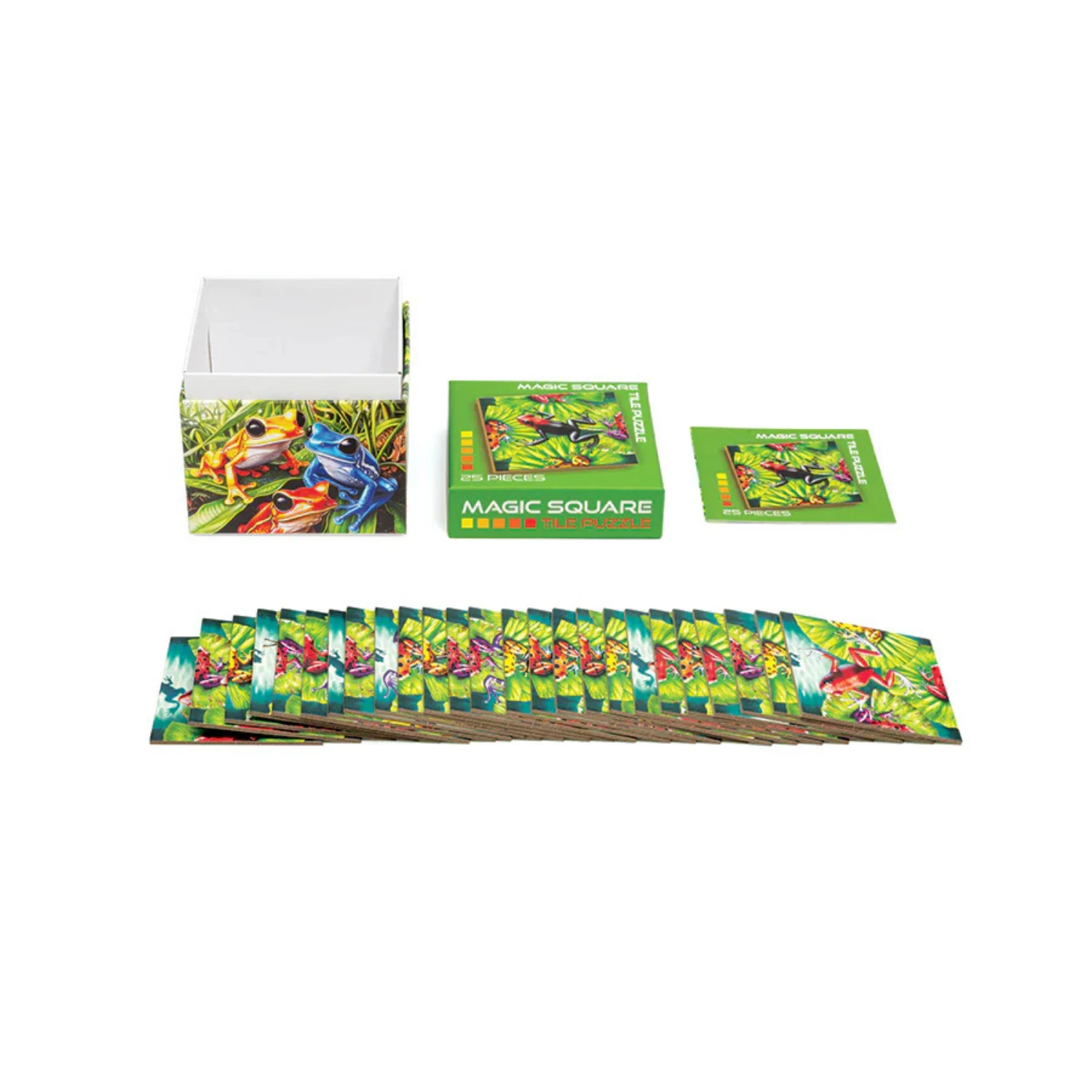 Magic Square Puzzle: Frogs (25pcs) - Game Nerdz