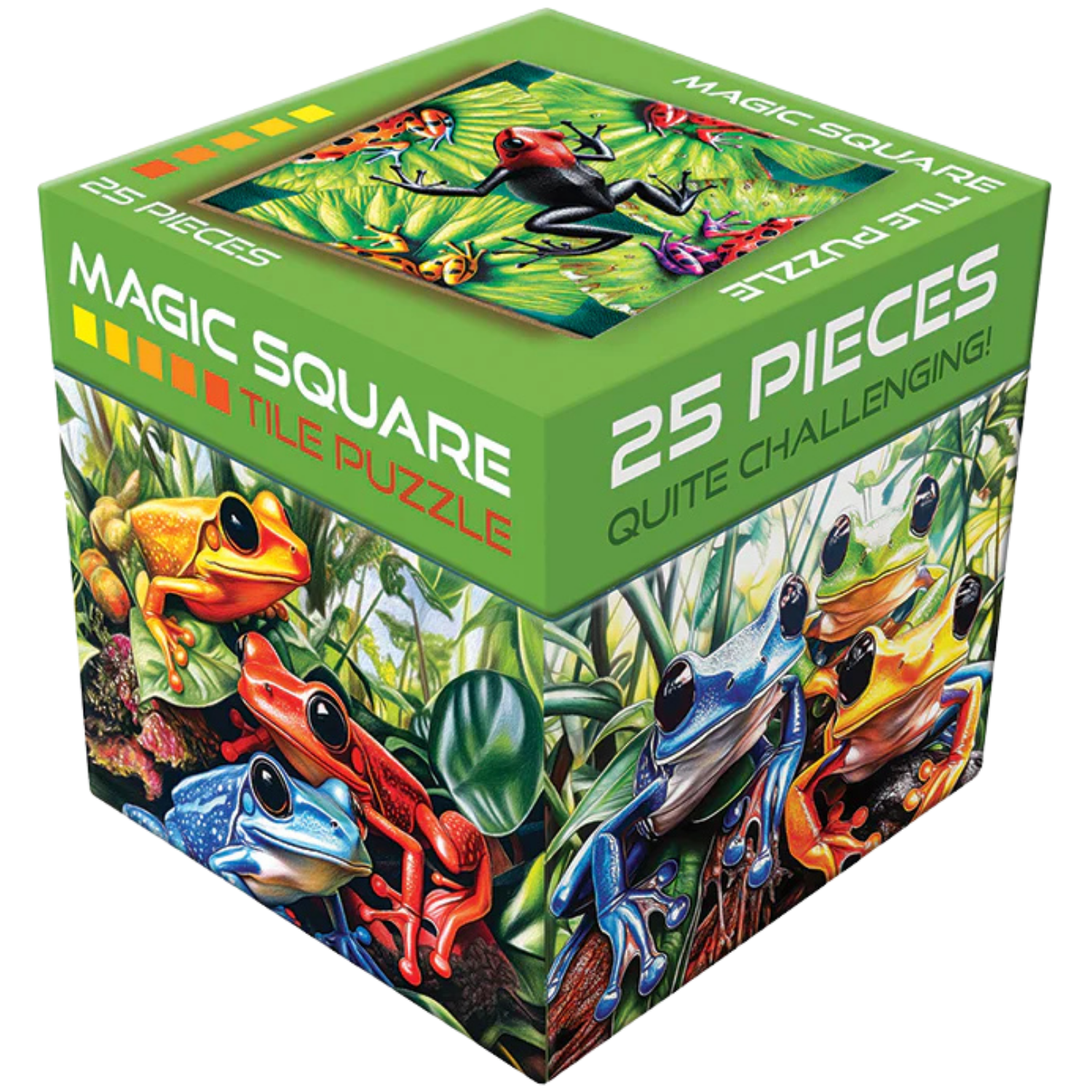 Magic Square Puzzle: Frogs (25pcs) - Game Nerdz