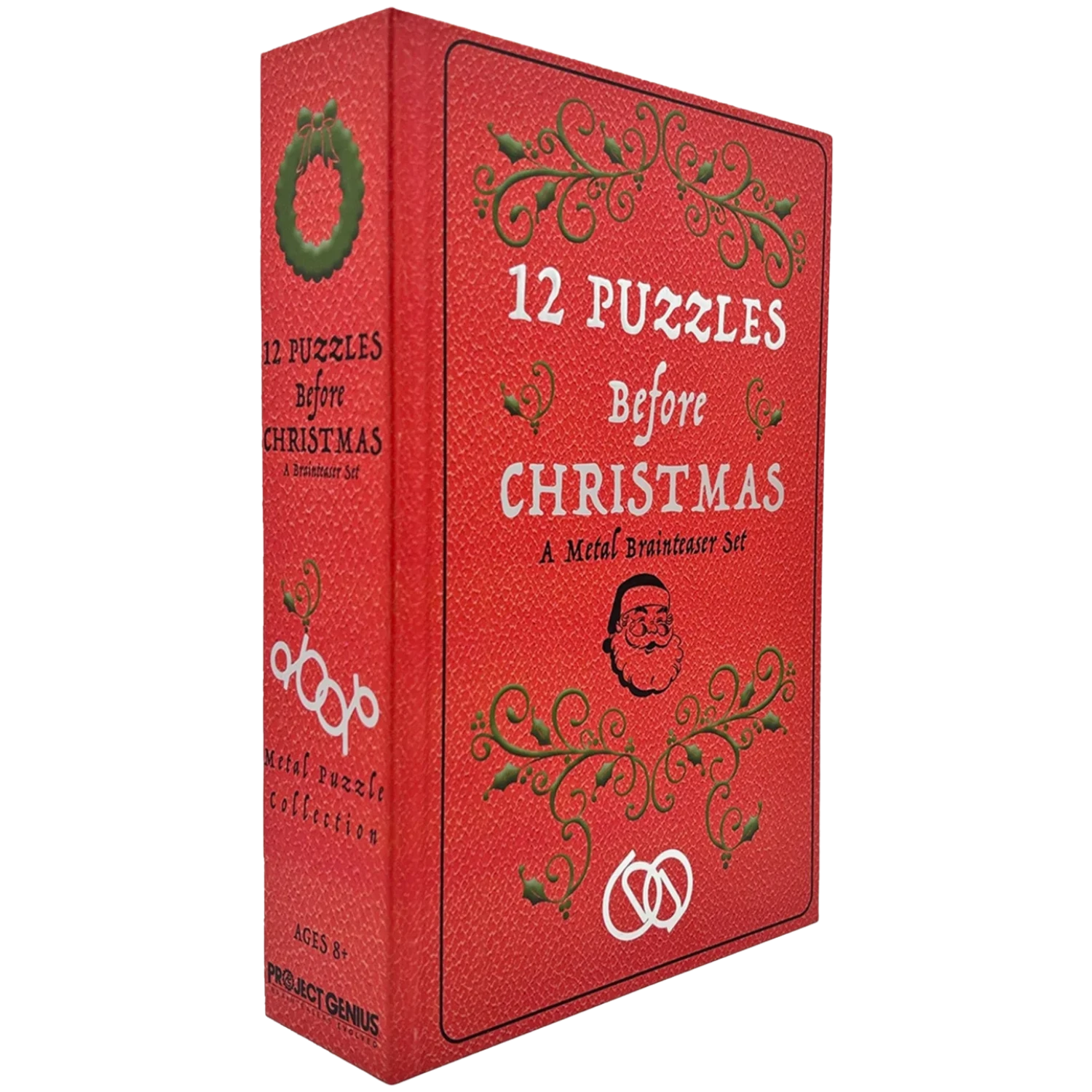 12 Puzzles Before Christmas: A Metal Brainteaser Set Advent