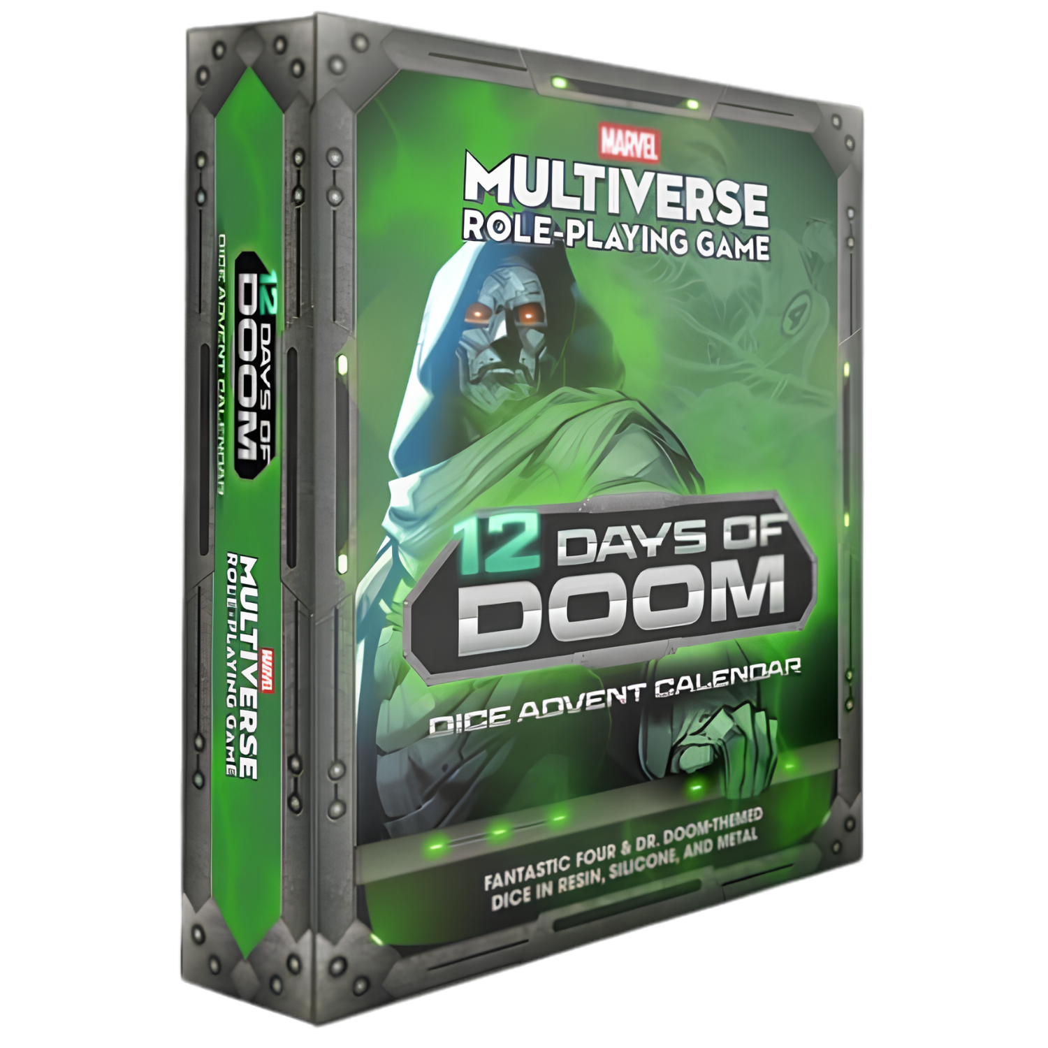 FanRoll: Marvel Multiverse RPG 12 Days of Doom - Advent Dice