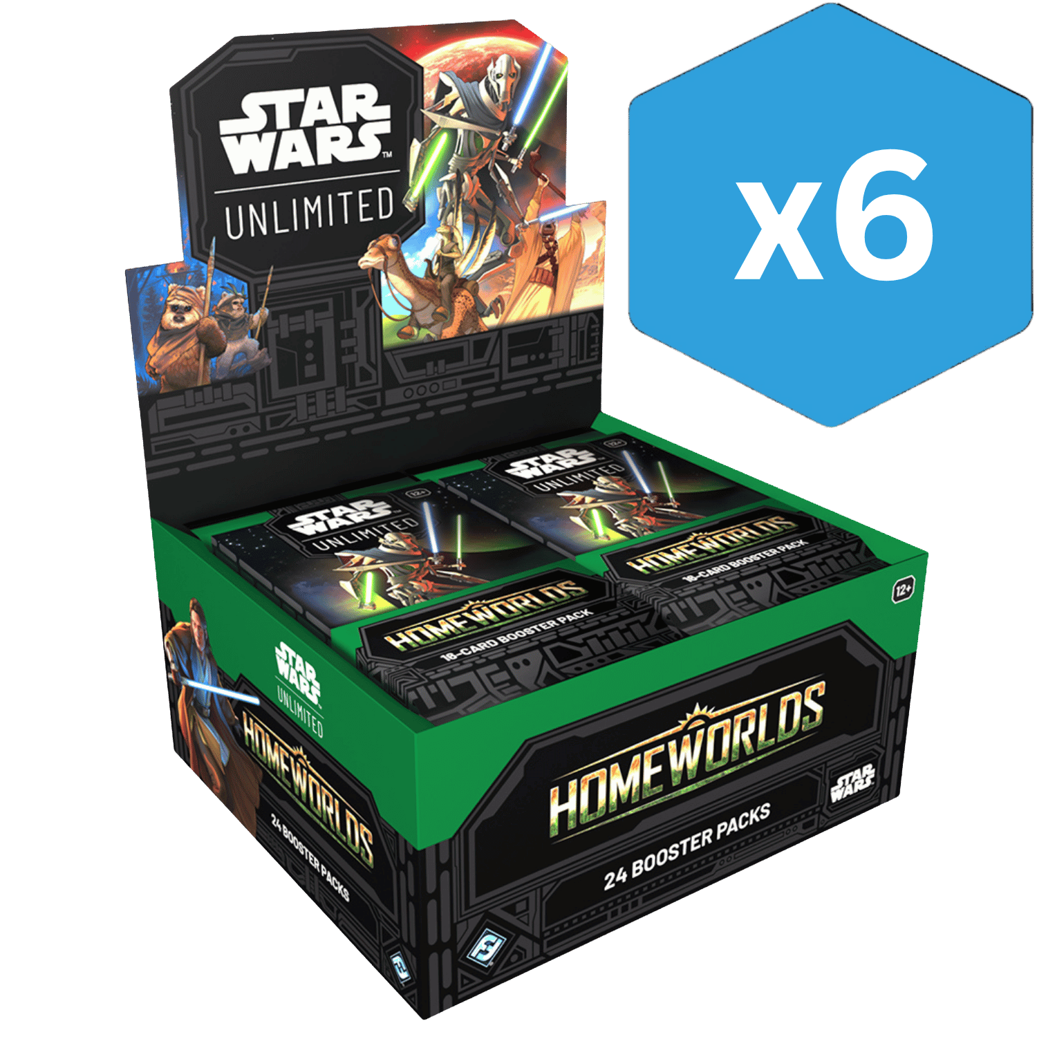 Star Wars: Unlimited - Homeworlds - Booster Box (Sealed Case