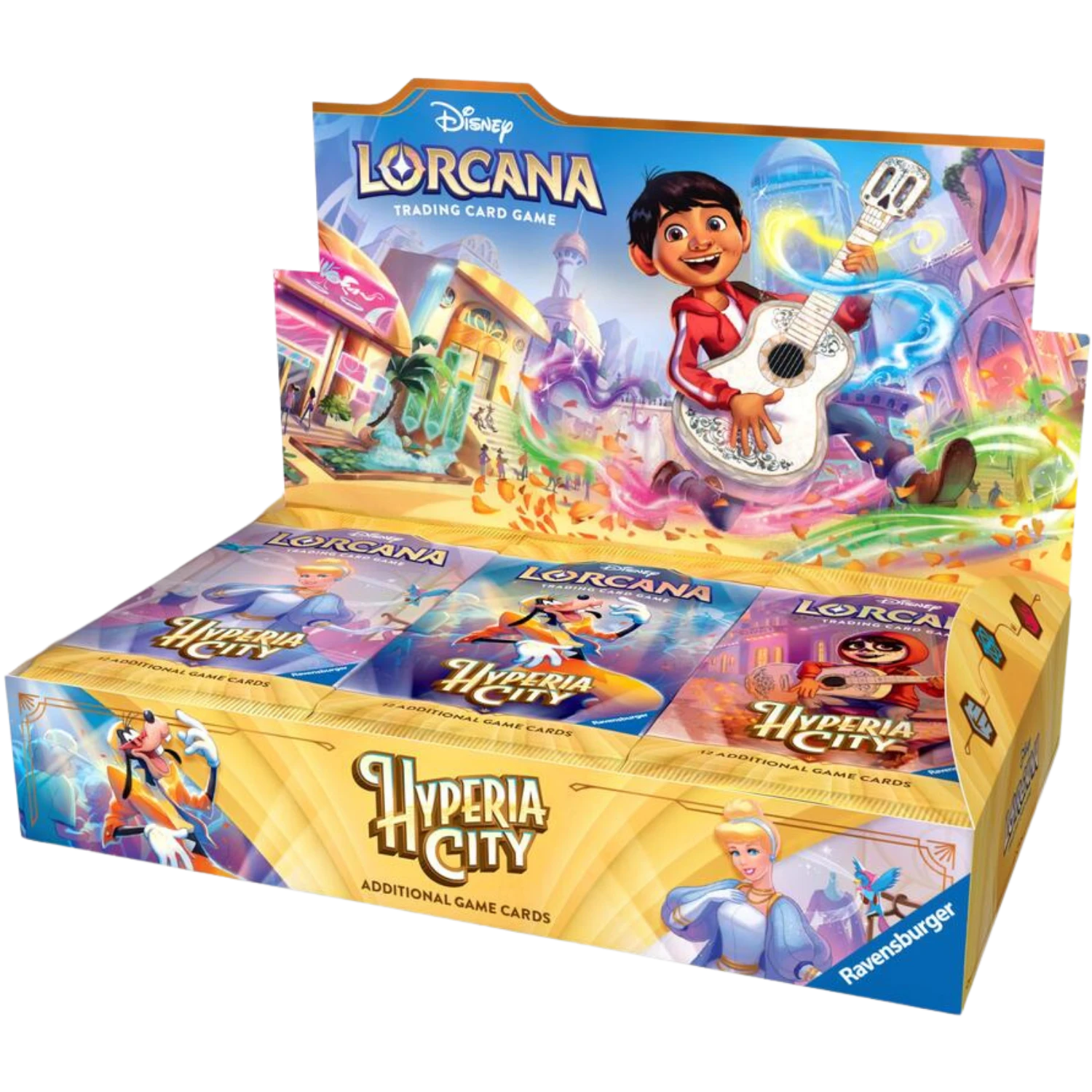 Disney Lorcana TCG: Hyperia City - Booster Box (PREORDER) - Game Nerdz
