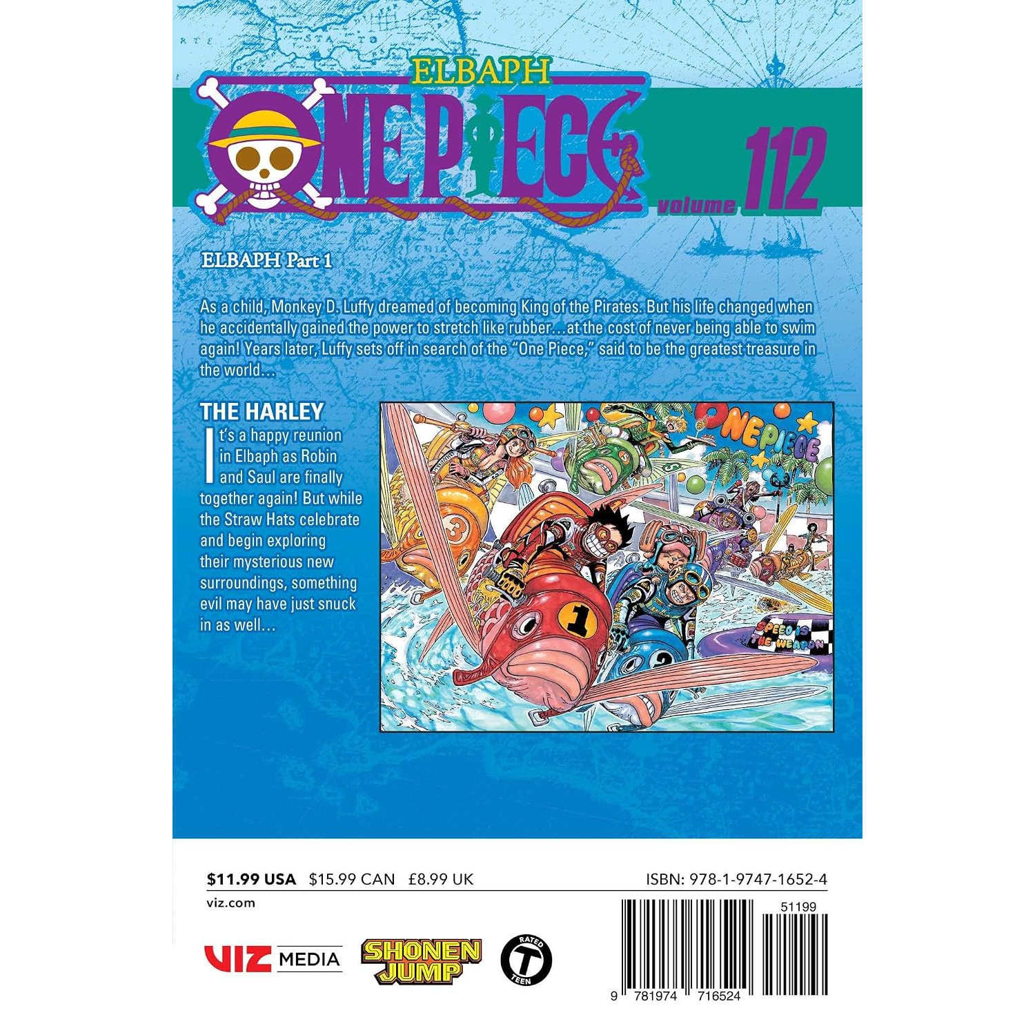 Shonen Jump Manga: One Piece - Vol. 112 - Game Nerdz